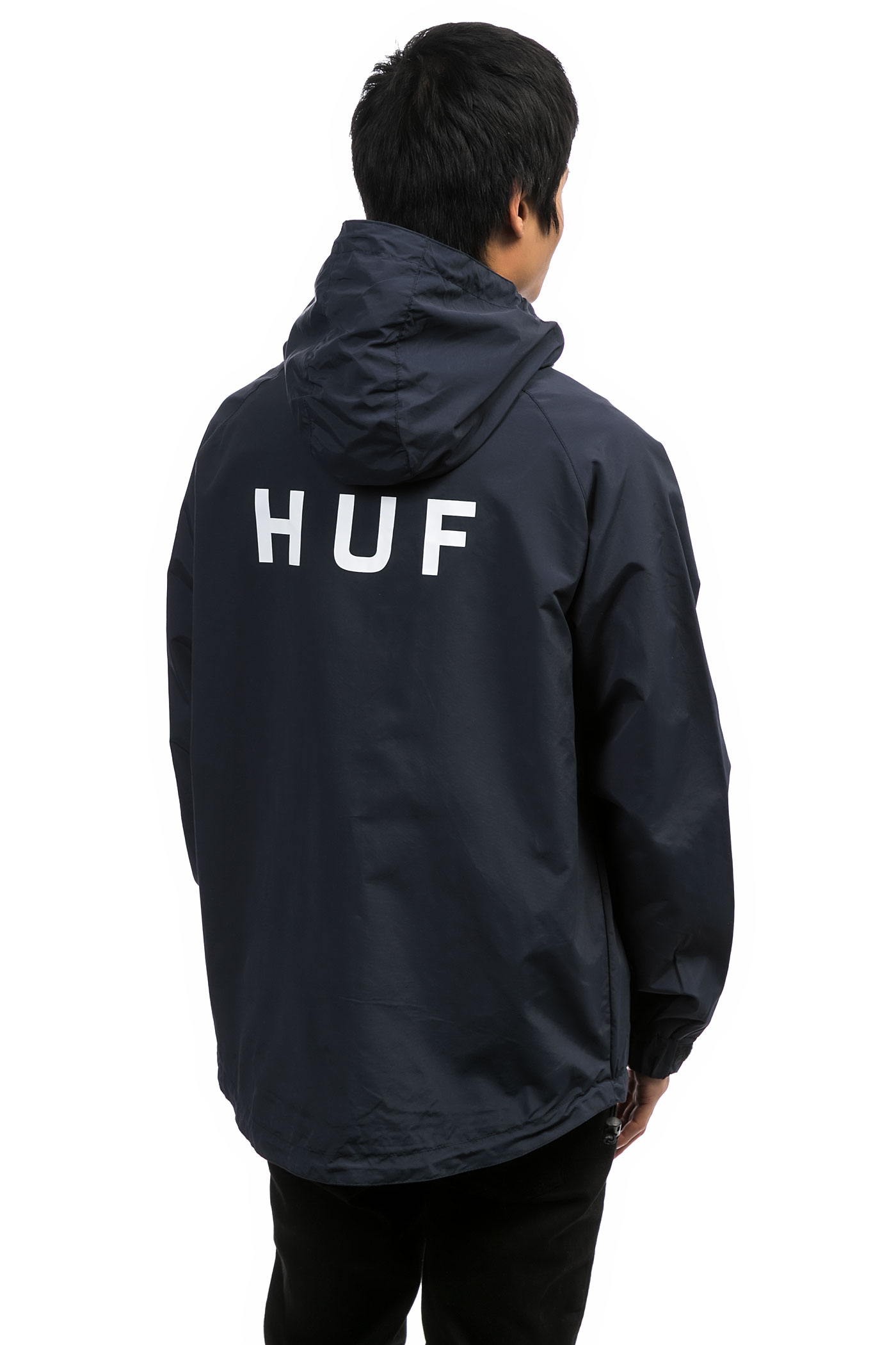 HUF Standard Shell Jacke navy kaufen bei skatedeluxe