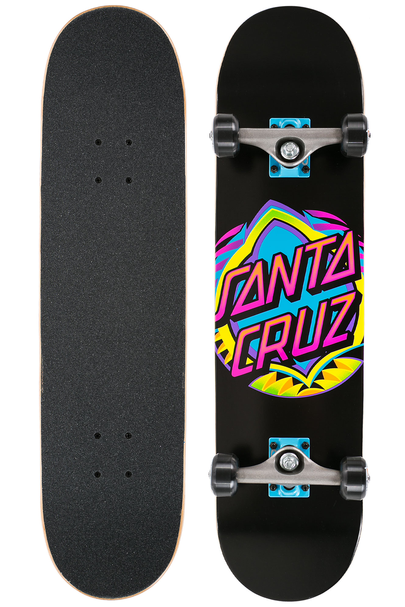 Santa Cruz Neon Dot 7.75" Complete-Skateboard (black) koop ...