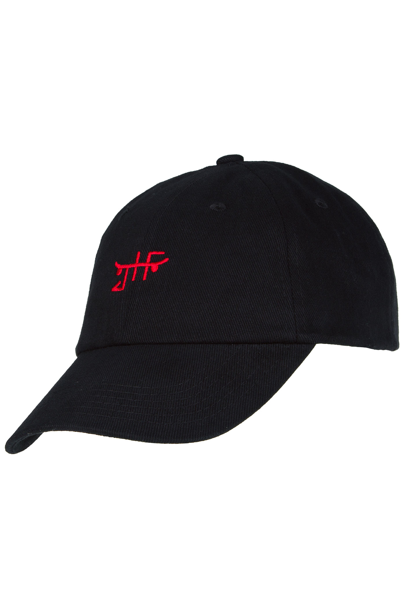 JHF Classic Skate Dad Cap (black red) buy at skatedeluxe