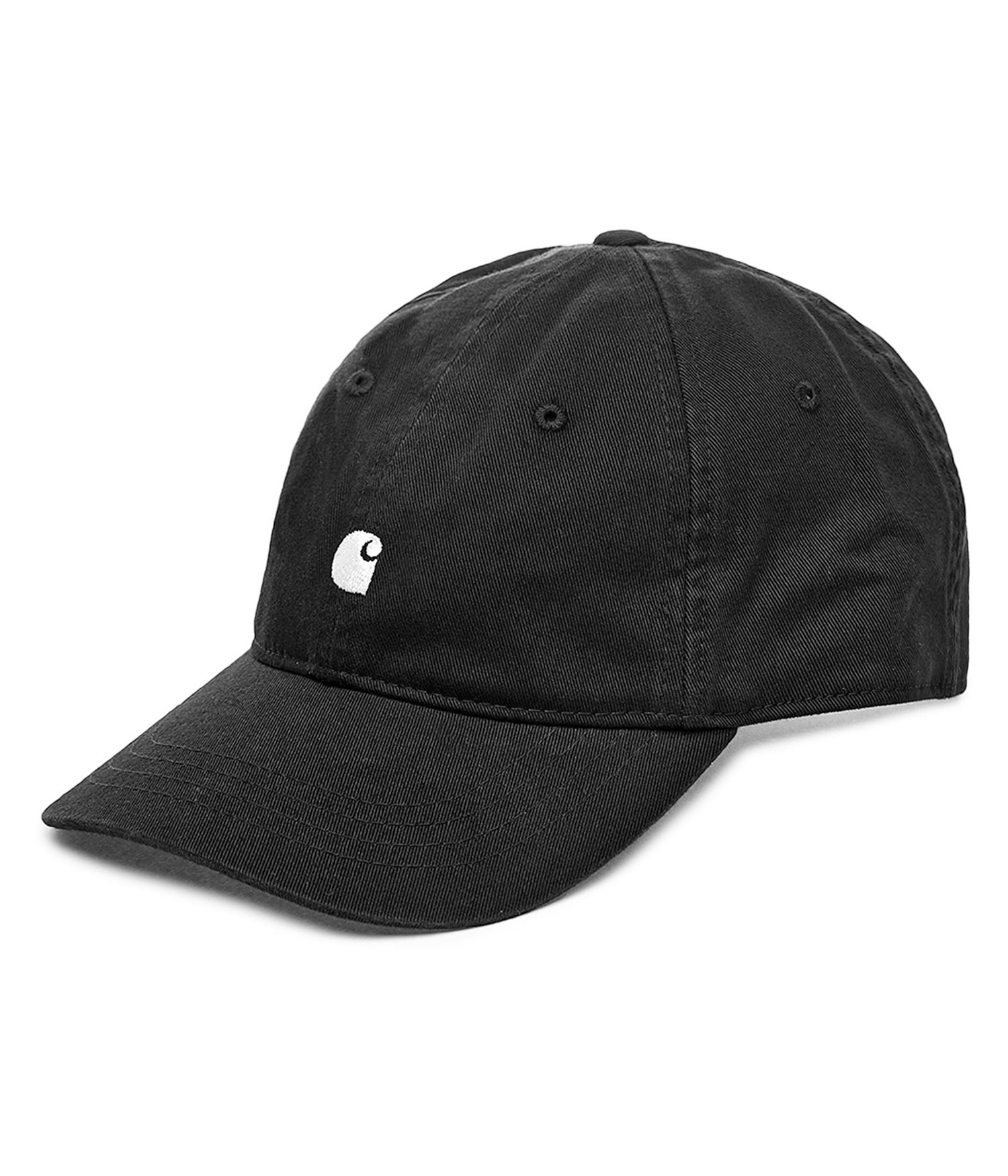 Carhartt WIP Madison Logo 6 Panel Cap black white