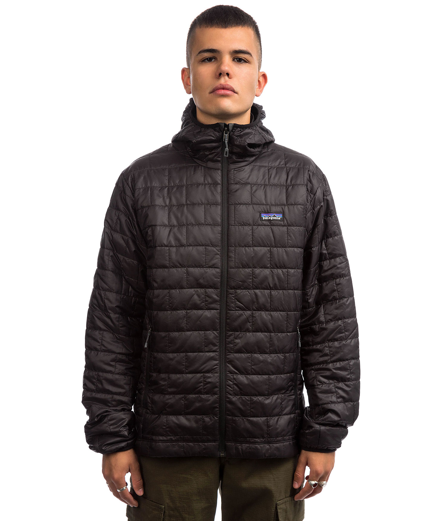 Patagonia Nano Puff Hooded Jacke black Herren XXL