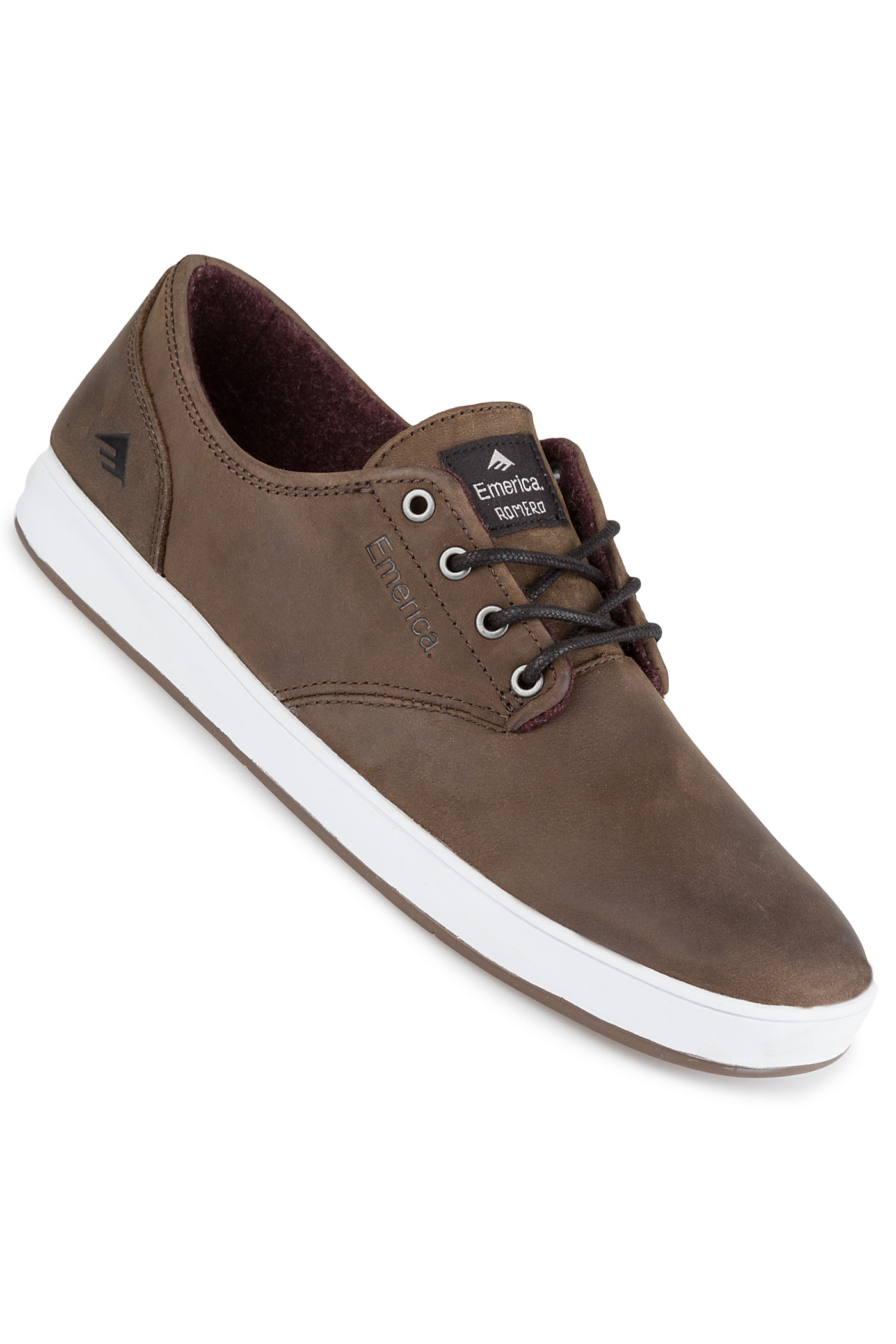 Laced Grey The Romero Chaussurebrown Emerica White 34qLA5jR