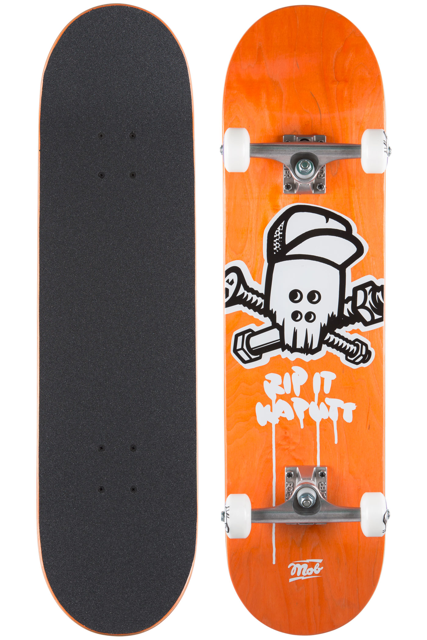 MOB Skull 8.125" Komplettboard orange