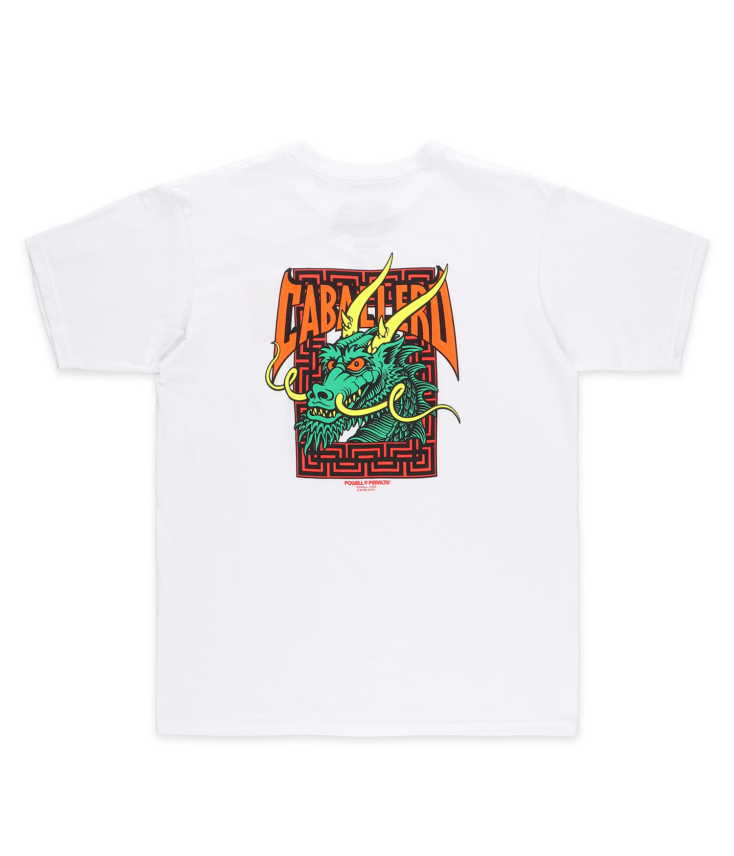 Powell-Peralta Caballero Street Dragon II T-Shirt white Herren L