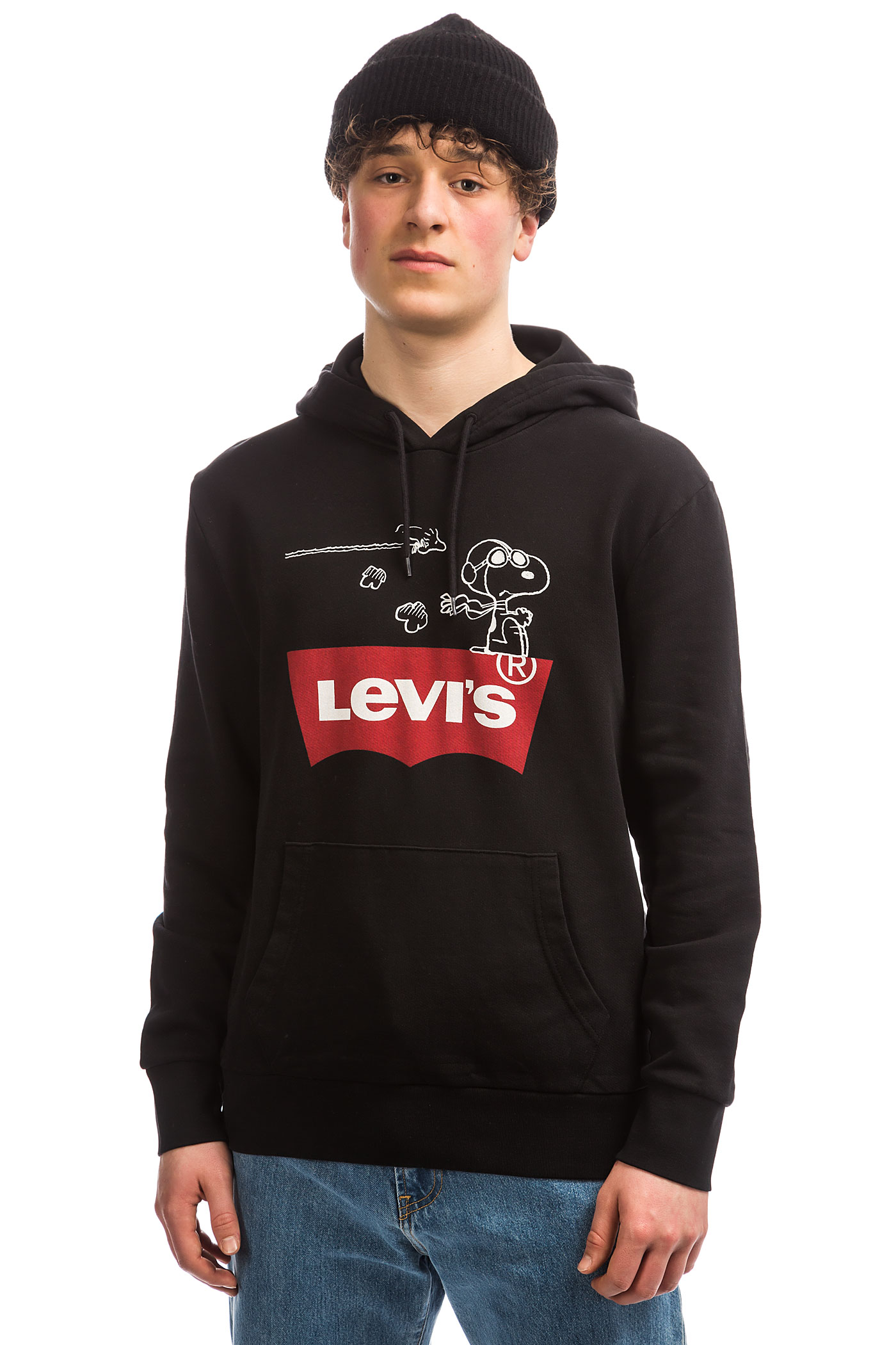 Sweat À Graphic Skate Capuchepeanuts Baron Levi's Red WYD9E2IH