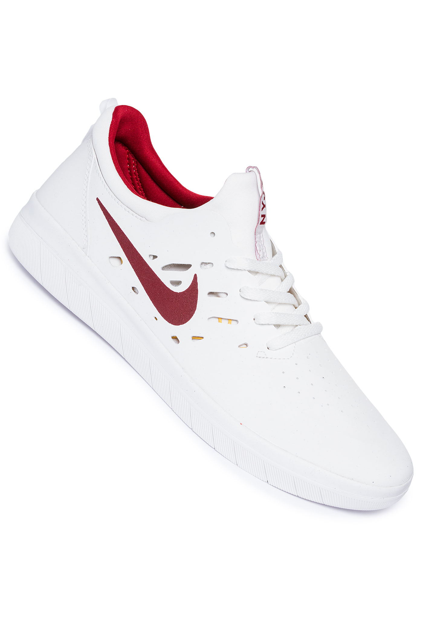 Sb White Crimson Nike Nyjah Tream Free Chaussuresummit TOPZikXu