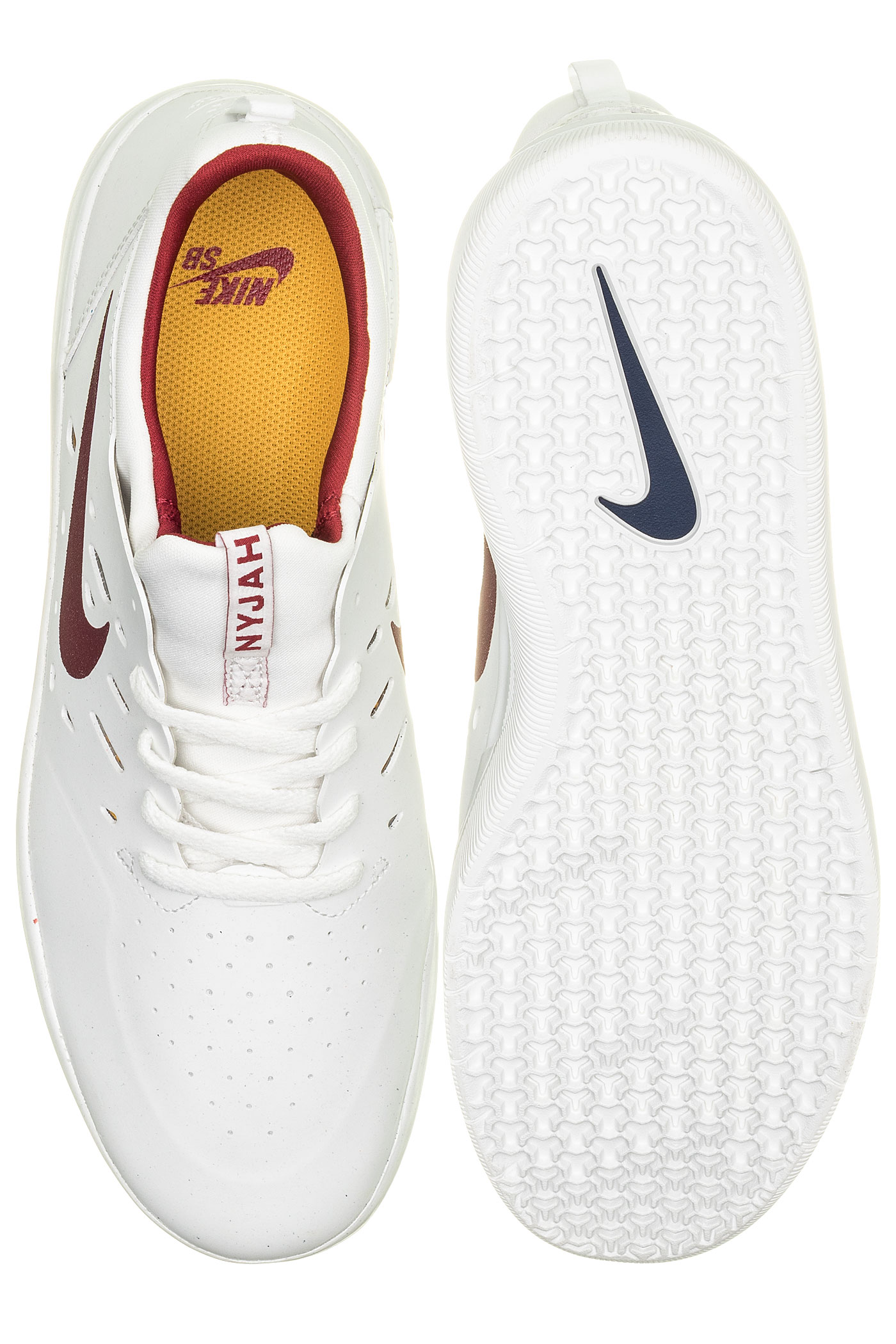 Sb White Crimson Nike Nyjah Tream Free Chaussuresummit TOPZikXu