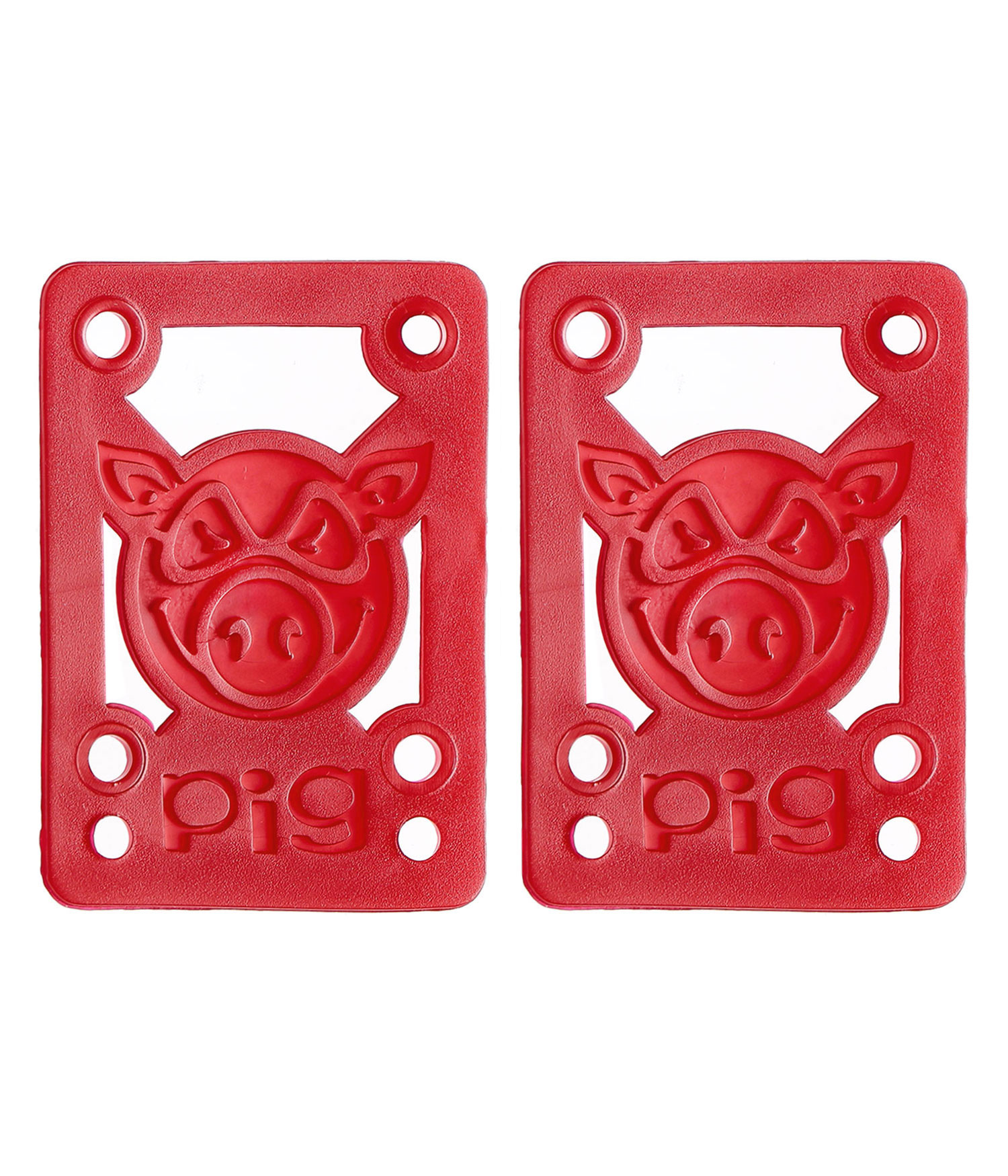 Pig 1/8" Shock Pads red
