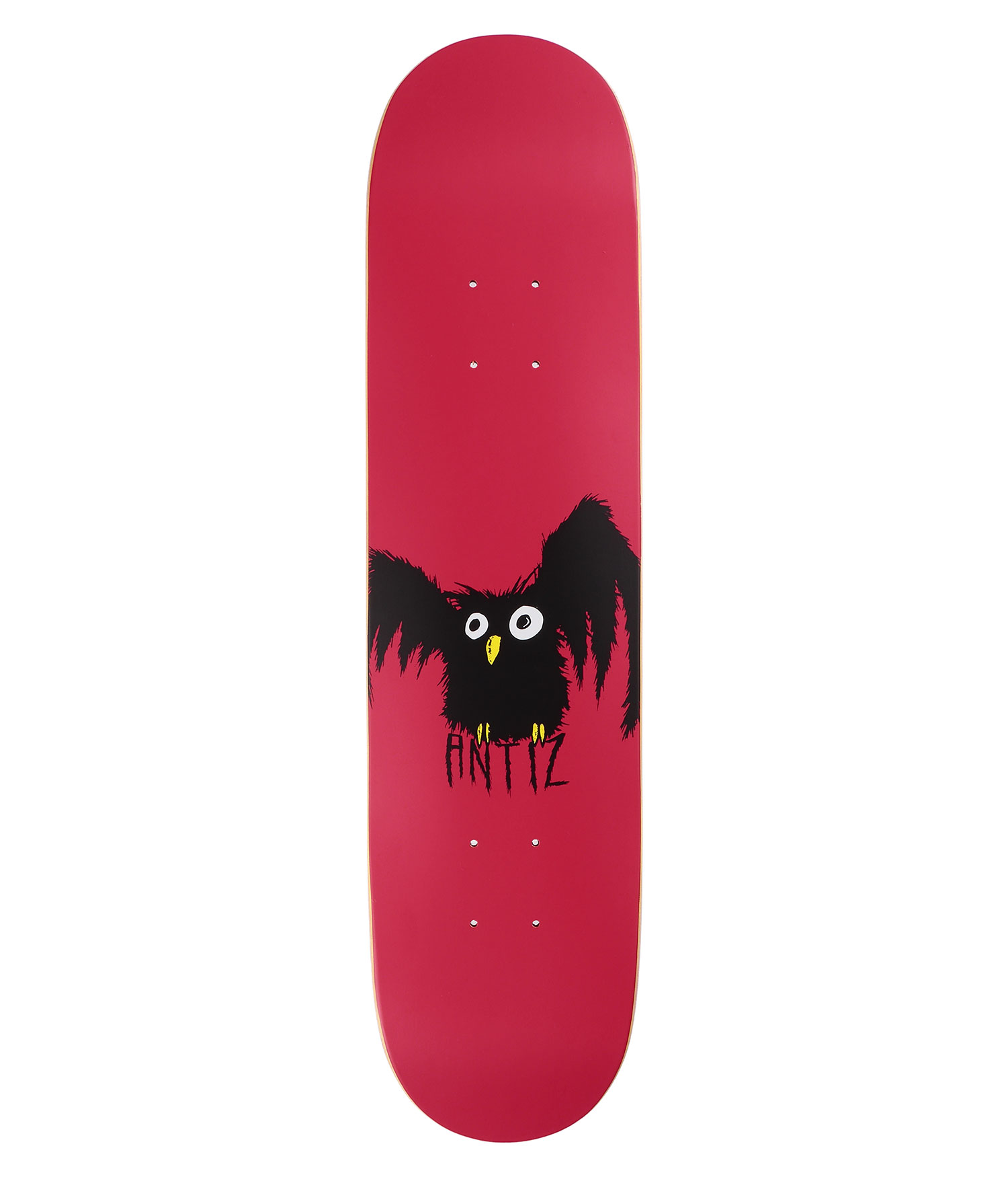 Antiz Hiboo Kid 7.25" Skateboard Deck red