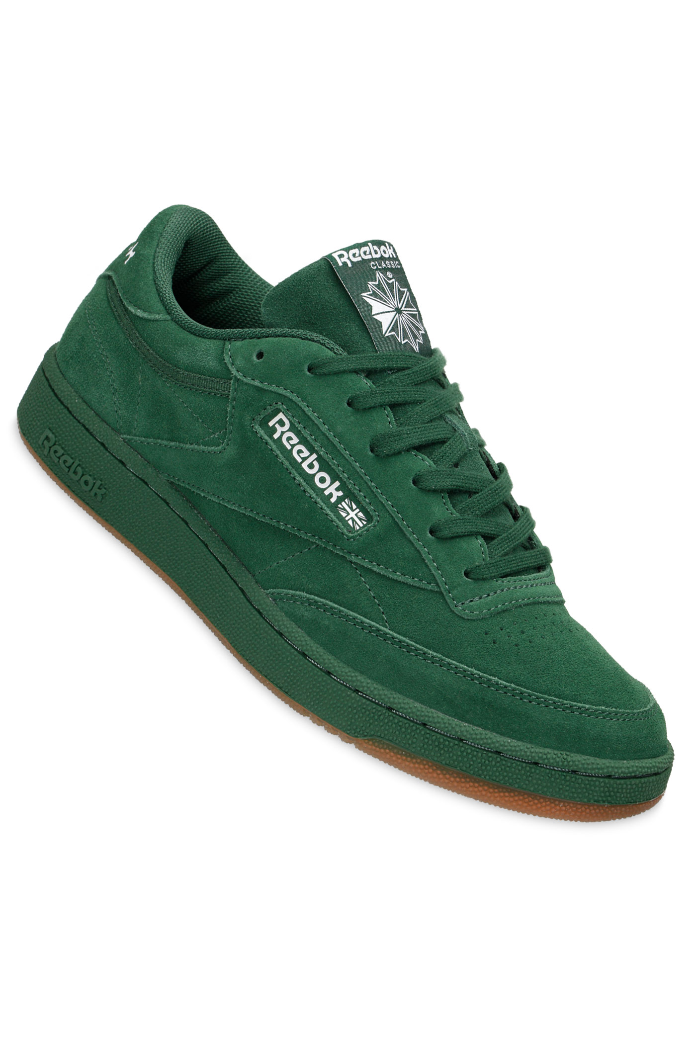 Reebok Club C 85 Schuh green white Herren US 9.5