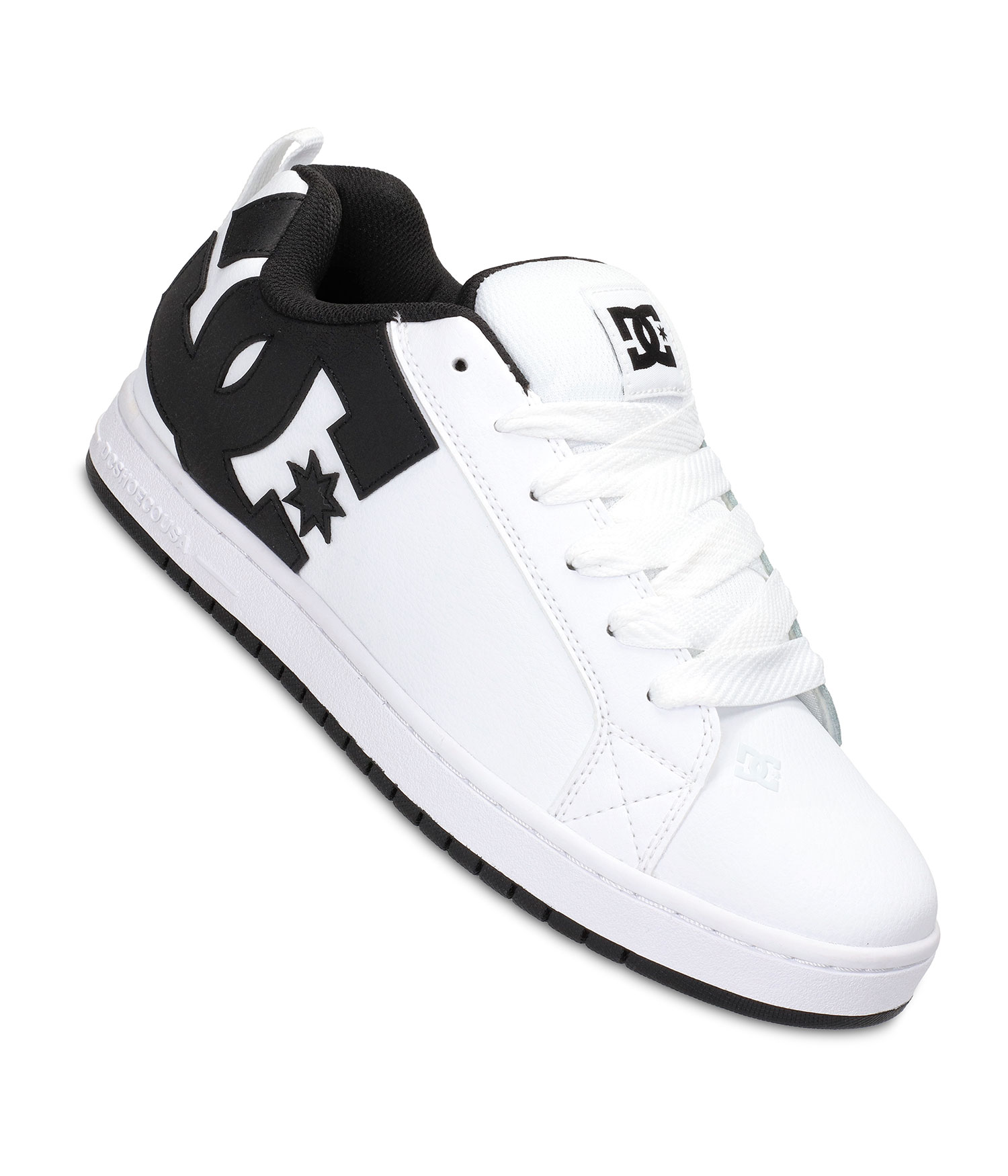 DC Court Graffik Schuh white black black Herren US 15