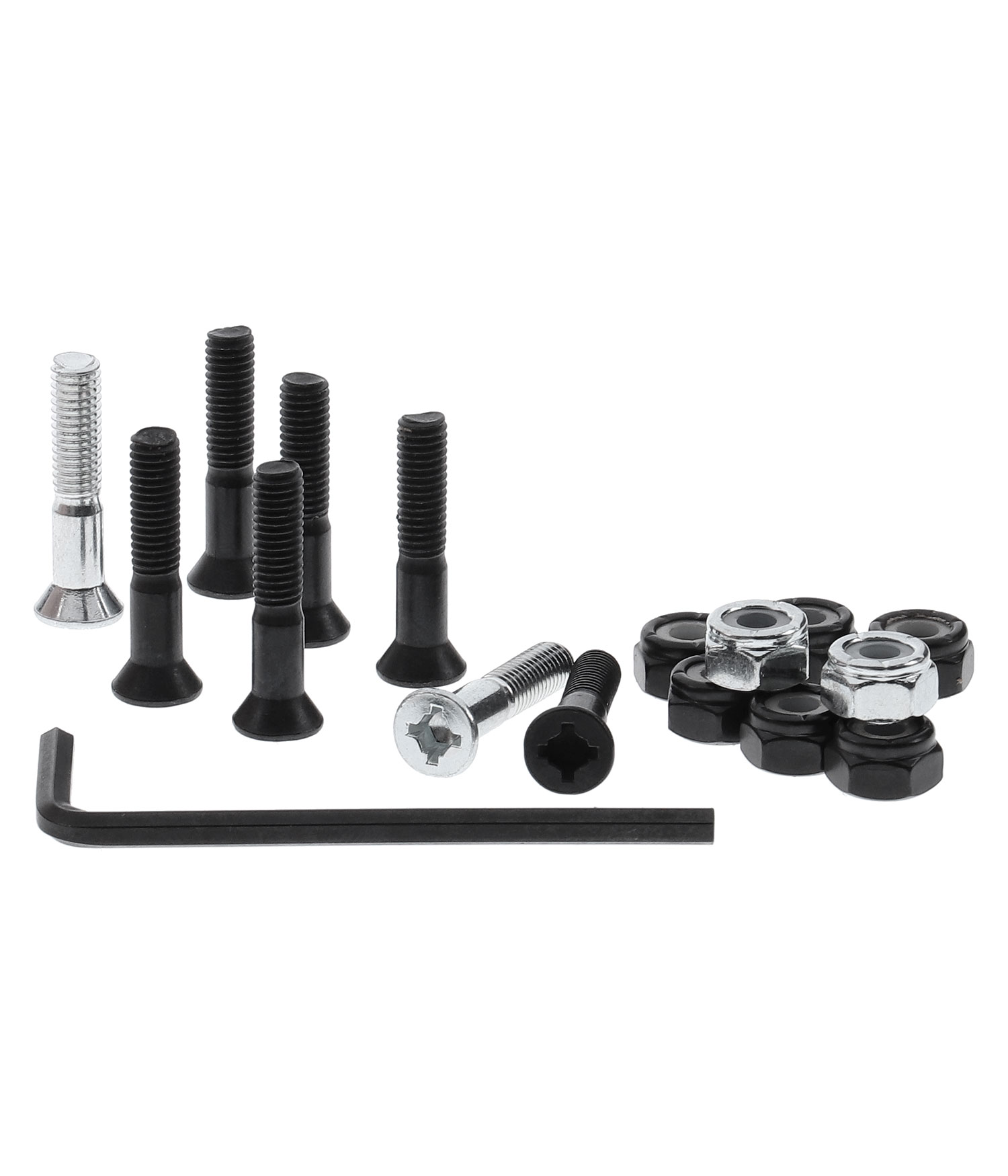 Enjoi Drama Free 1" Montageset black silver