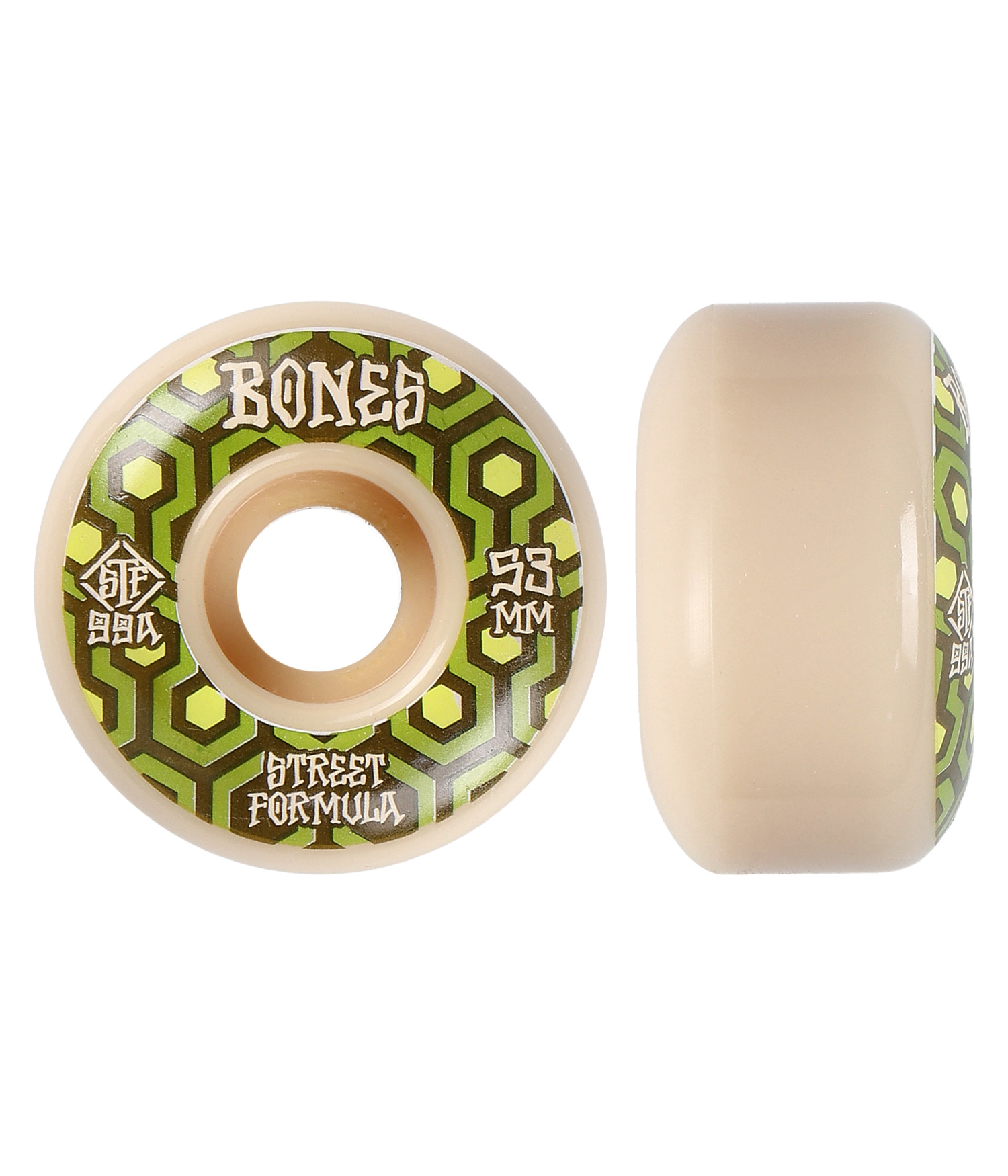 Bones STF Retros V1 Rollen white green