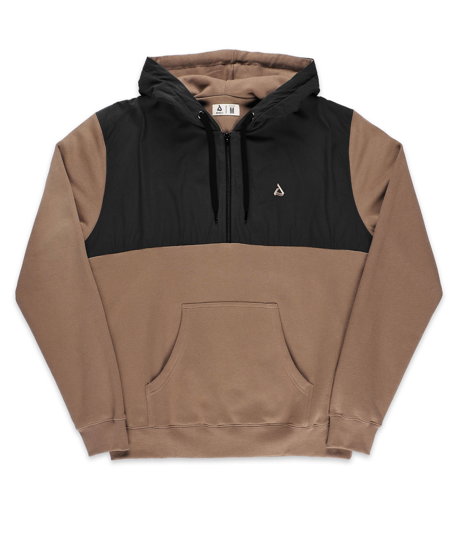 Anuell Splendor Half Zip Hoodie black almond Herren S