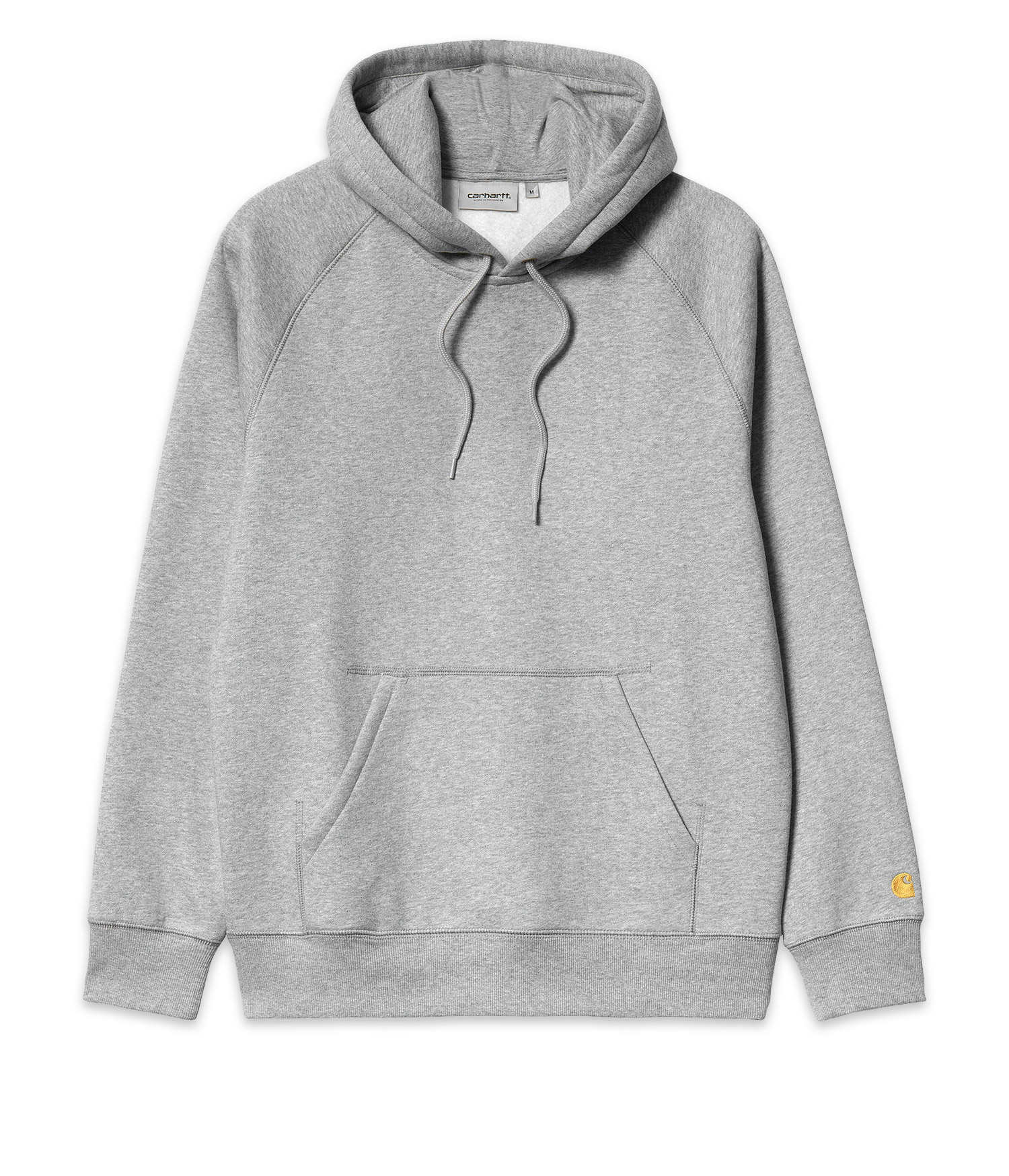 Carhartt WIP Chase Hoodie grey heather gold Herren S