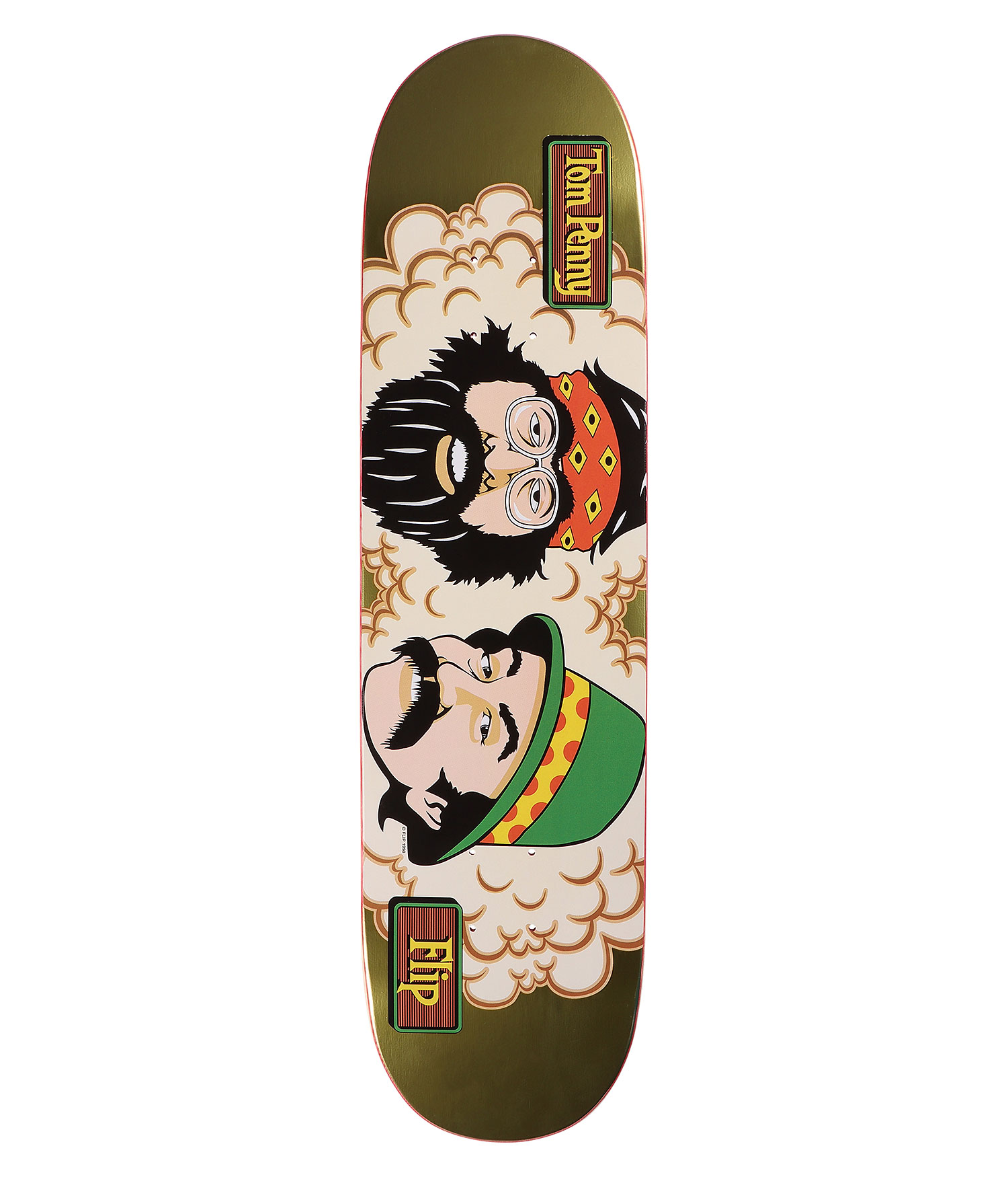 Flip Penny Cheech And Chong 50th 8" Skateboard Deck multi