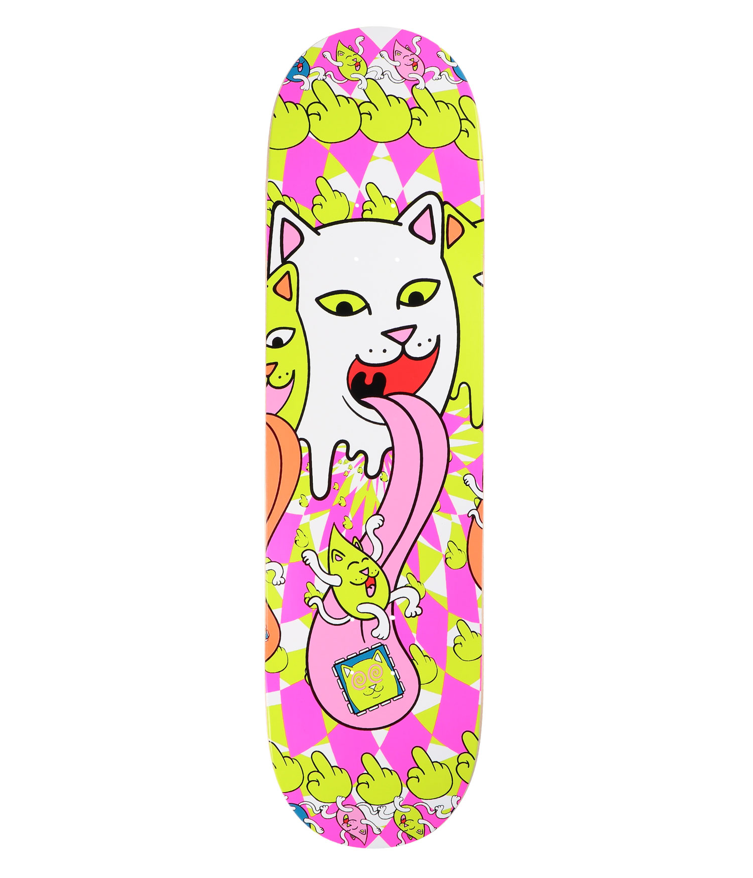 RIPNDIP Micro Nerm 8.25" Skateboard Deck multi