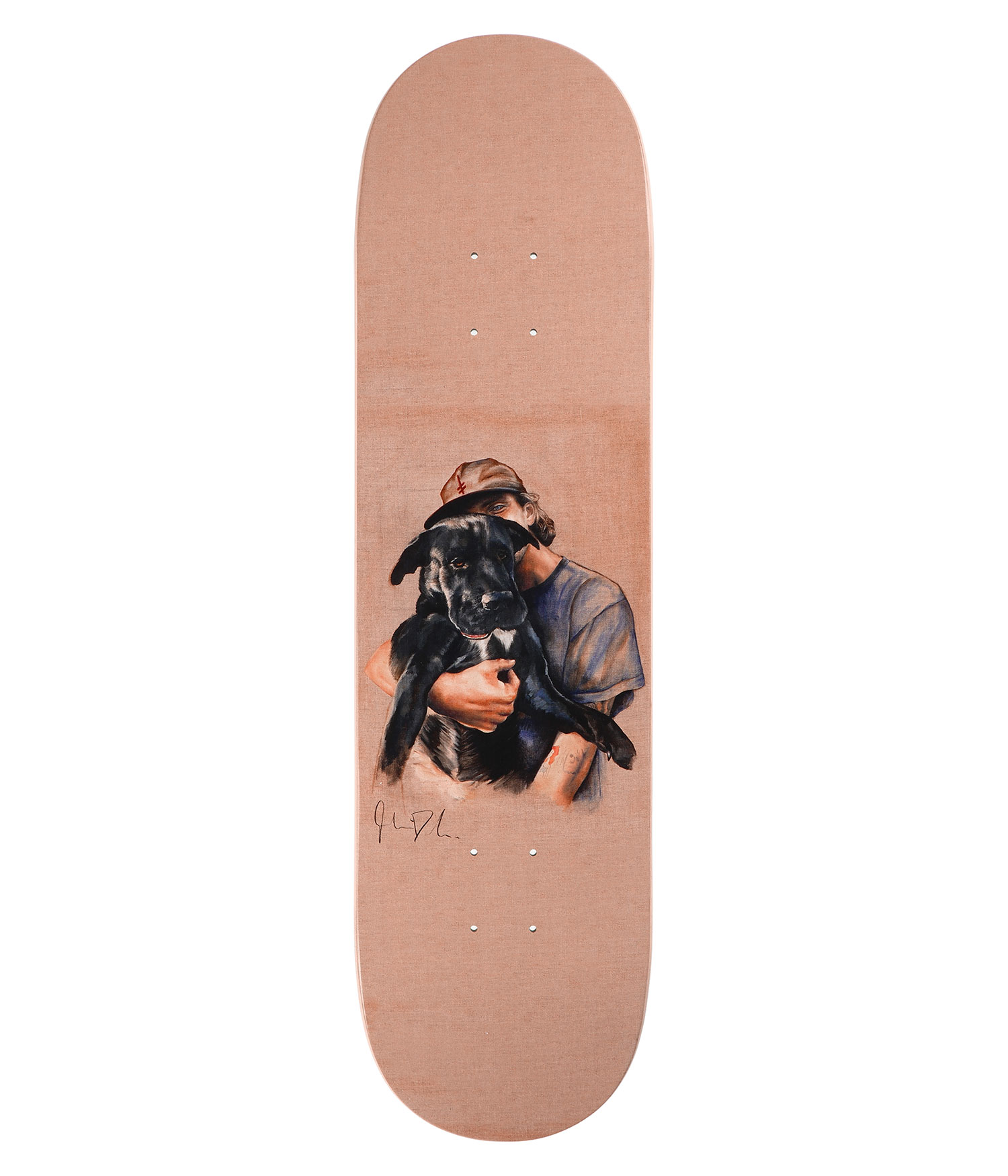 Deathwish Davidson Travels With Luna 8.25" Skateboard Deck multi