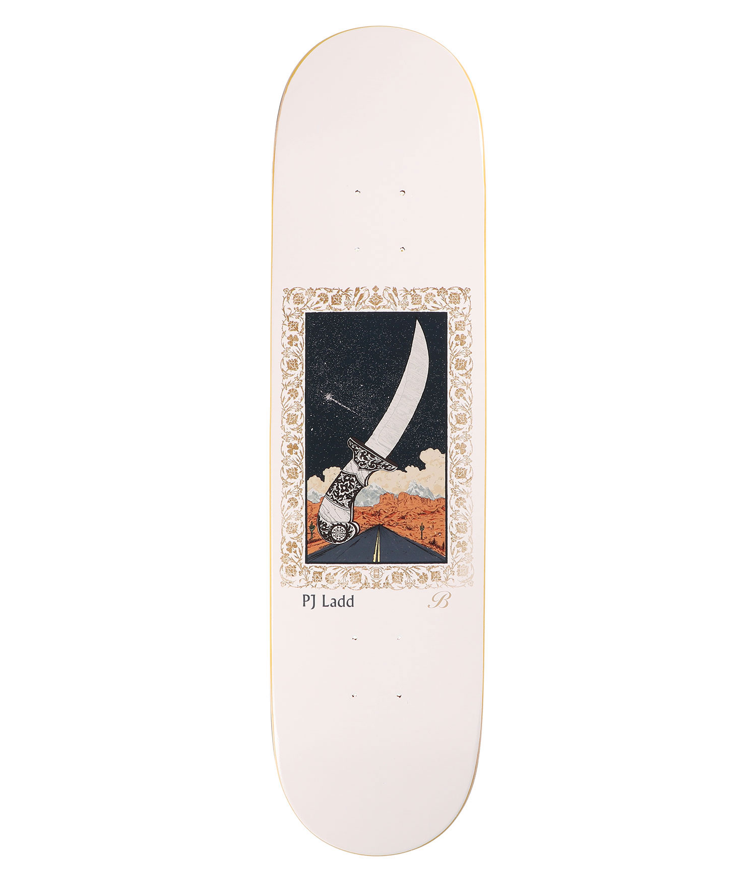 Plan B Ladd Kirpan 8" Skateboard Deck white