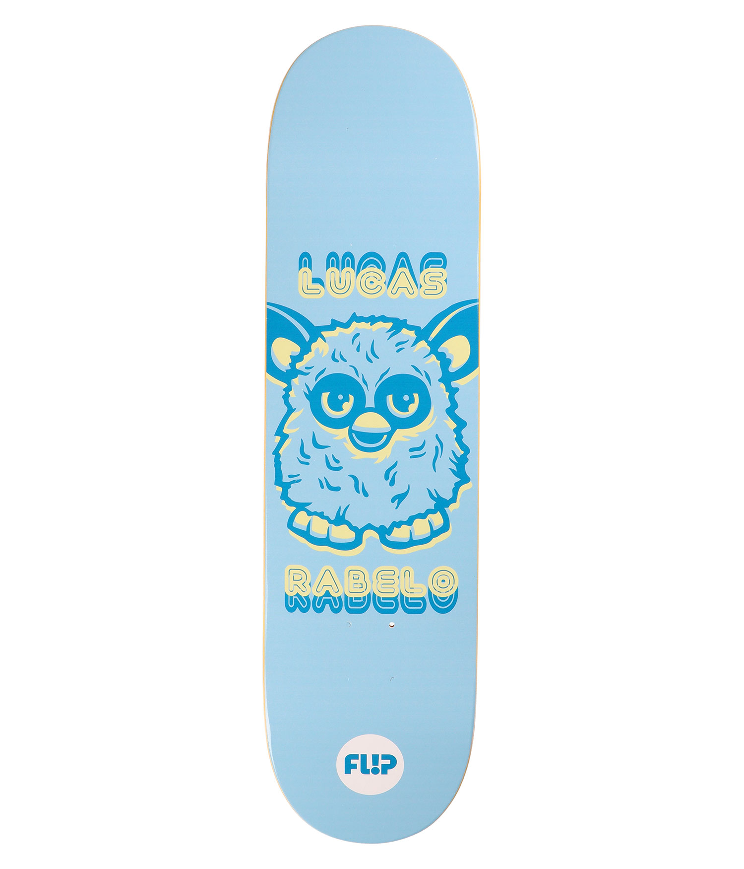Flip Rabelo Posterized 8.13" Skateboard Deck blue