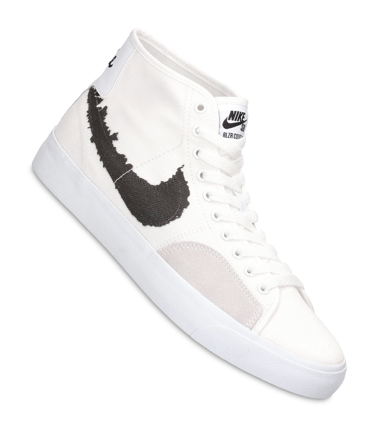 Nike SB BLZR Court Mid Premium Schuh white black US 7.5