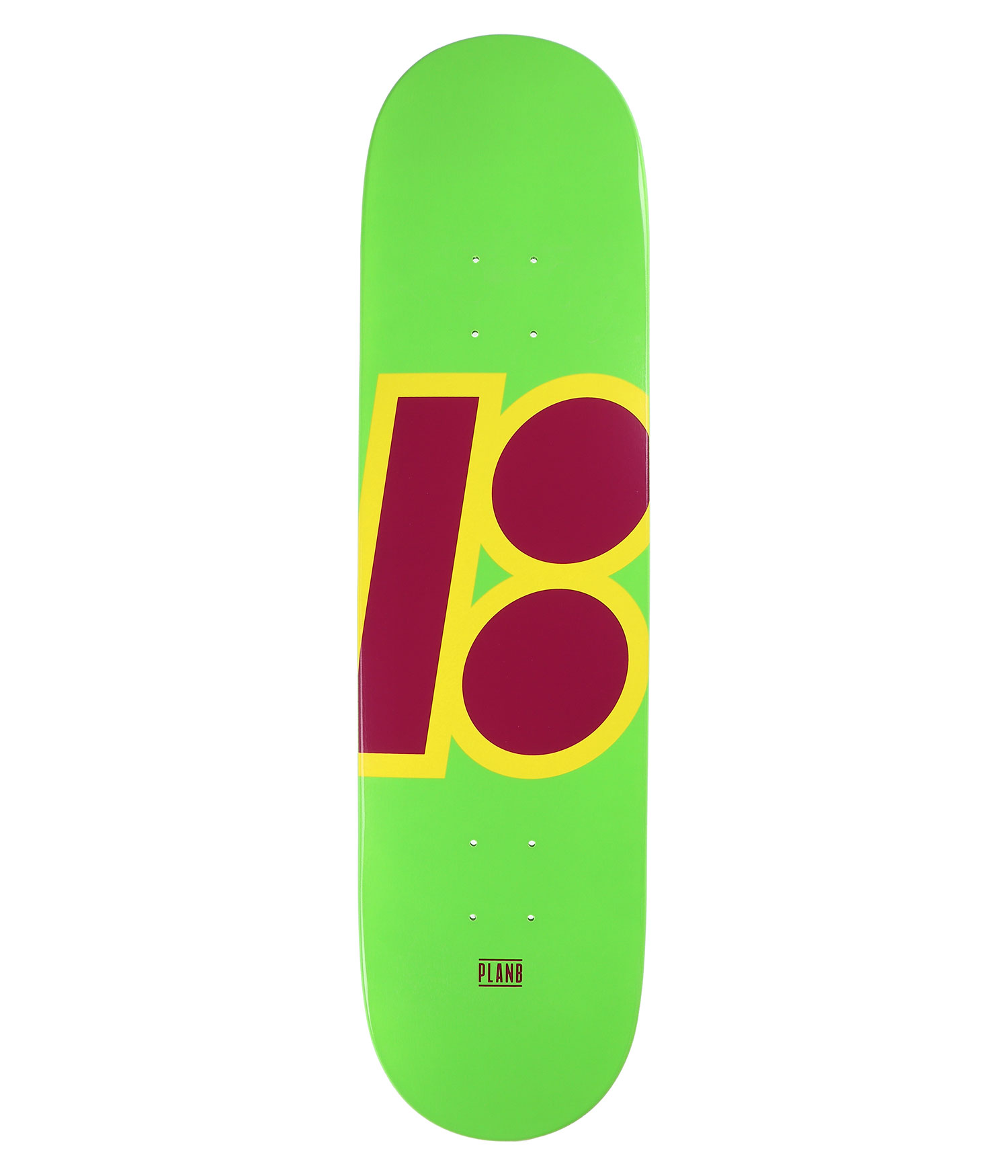 Plan B Full Dipper Shifted 8.25" Skateboard Deck green