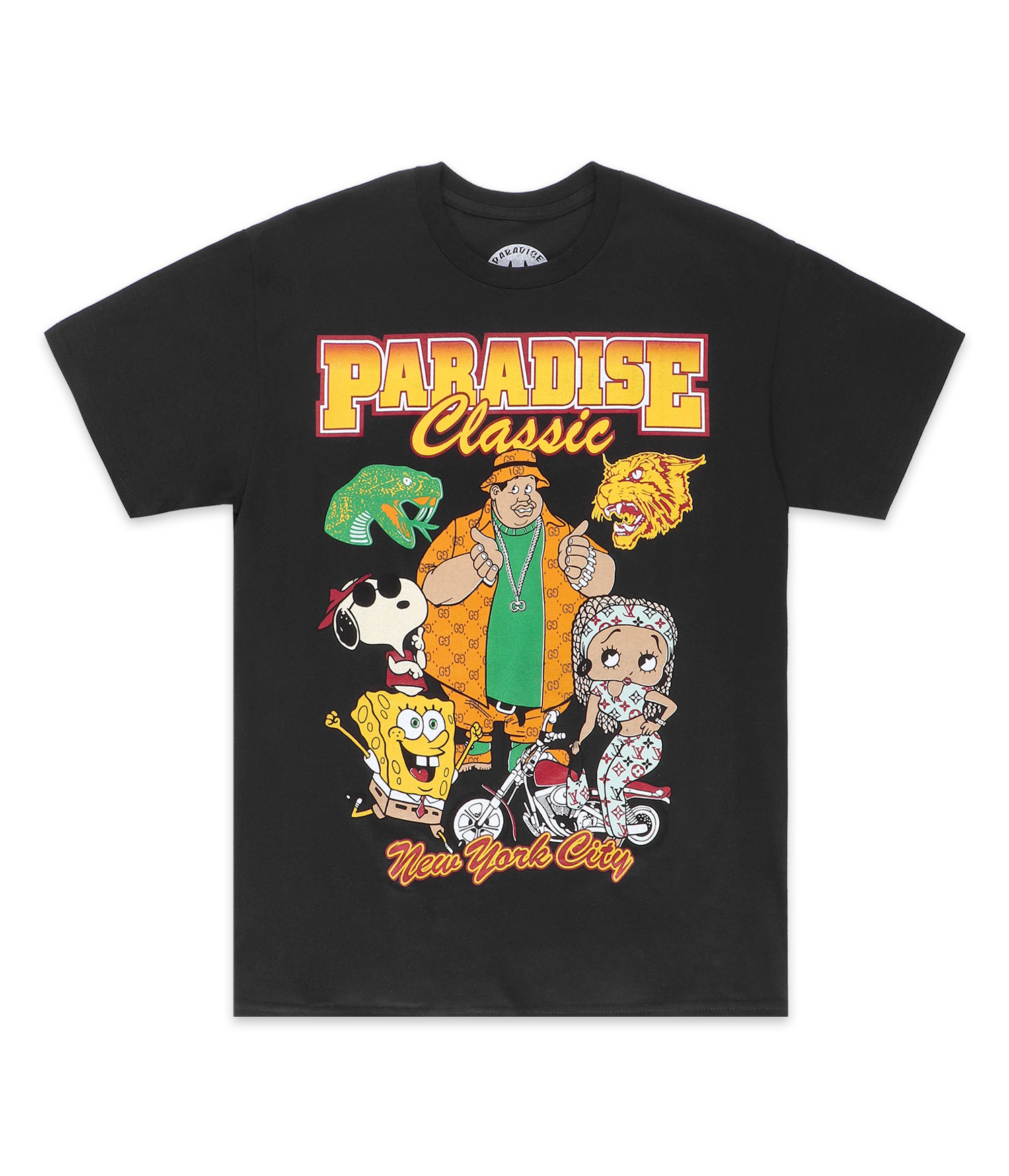 Paradise NYC Classic T-Shirt black Herren L