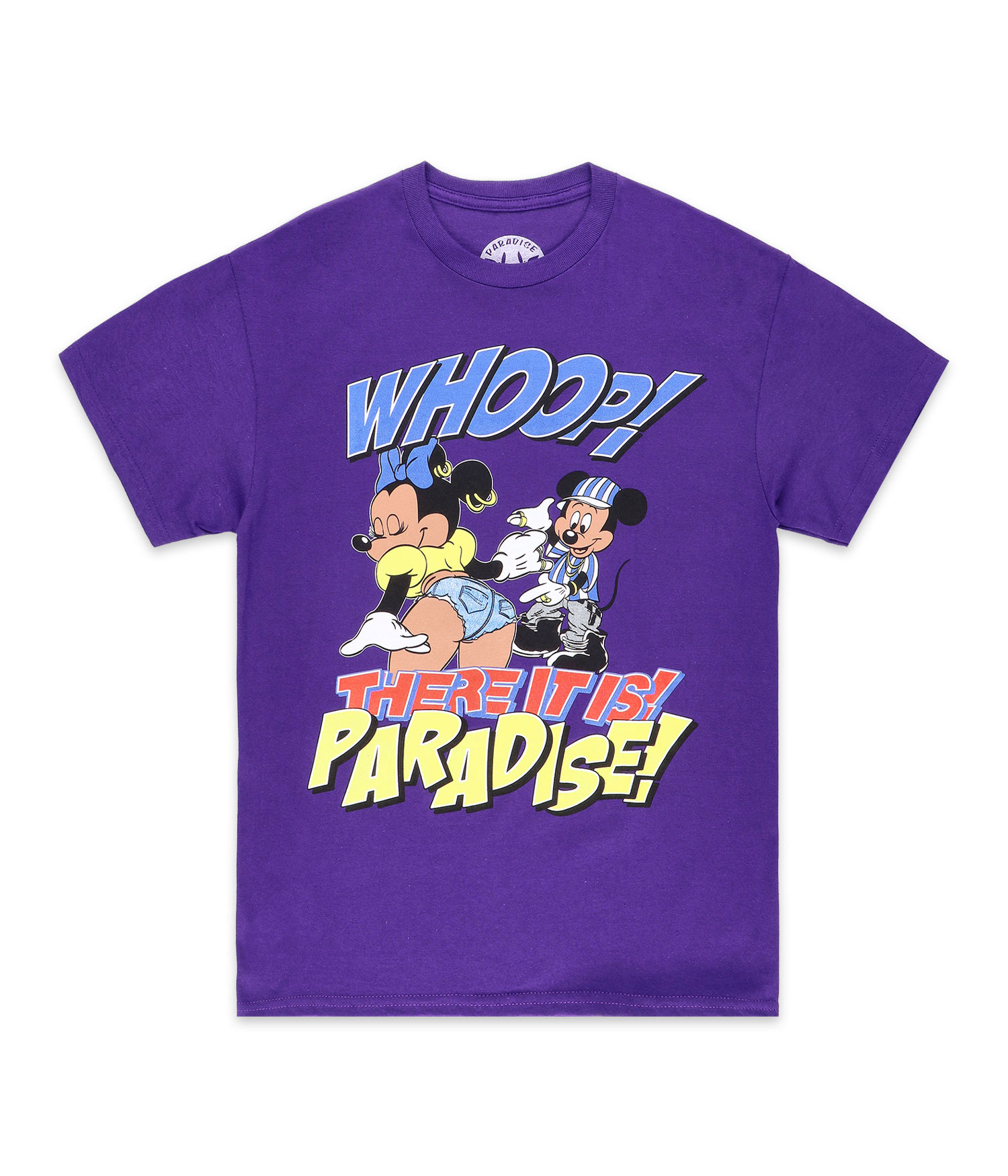Paradise NYC Whoop! There it is! T-Shirt purple Herren L