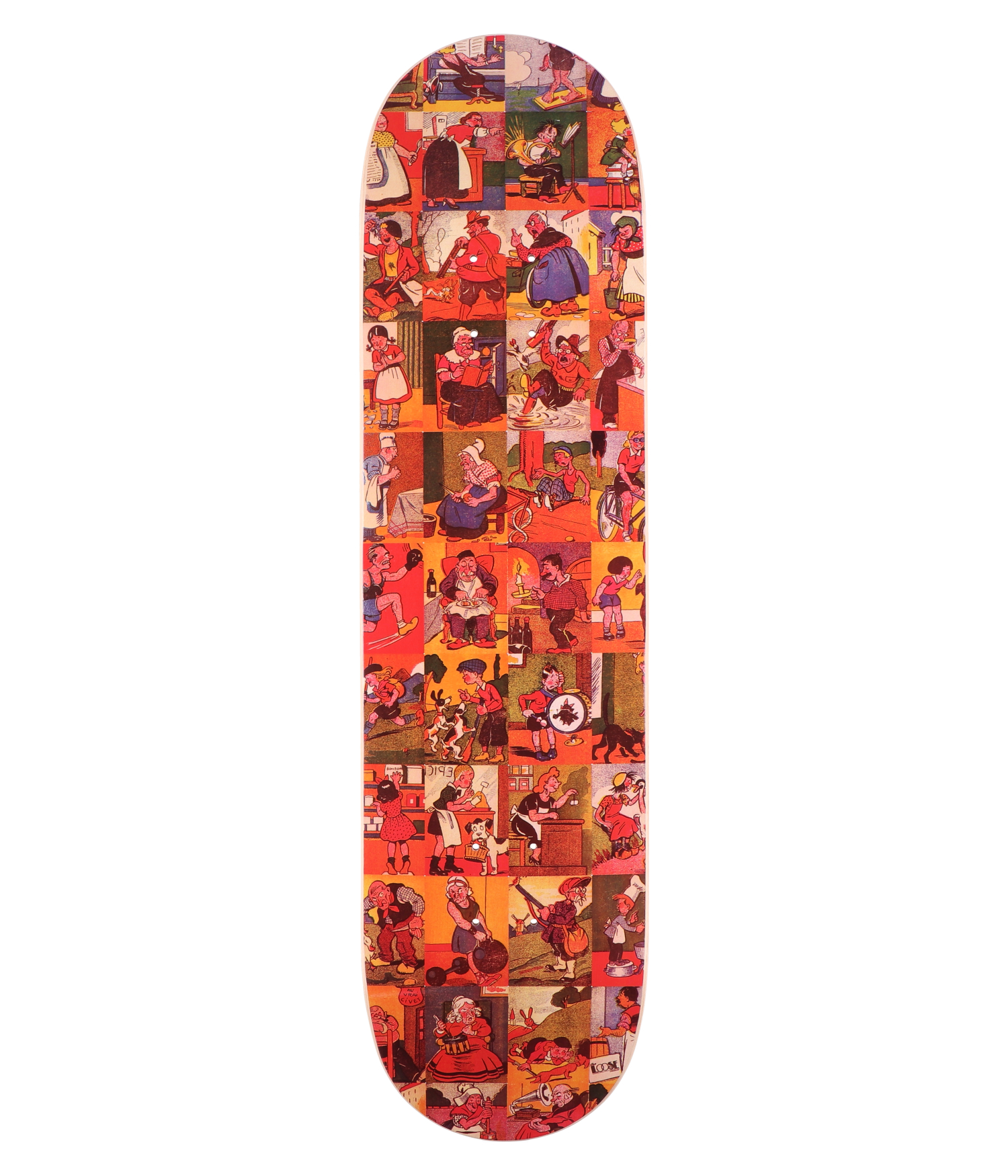 The Loose Company Comic 8.125" Skateboard Deck multi