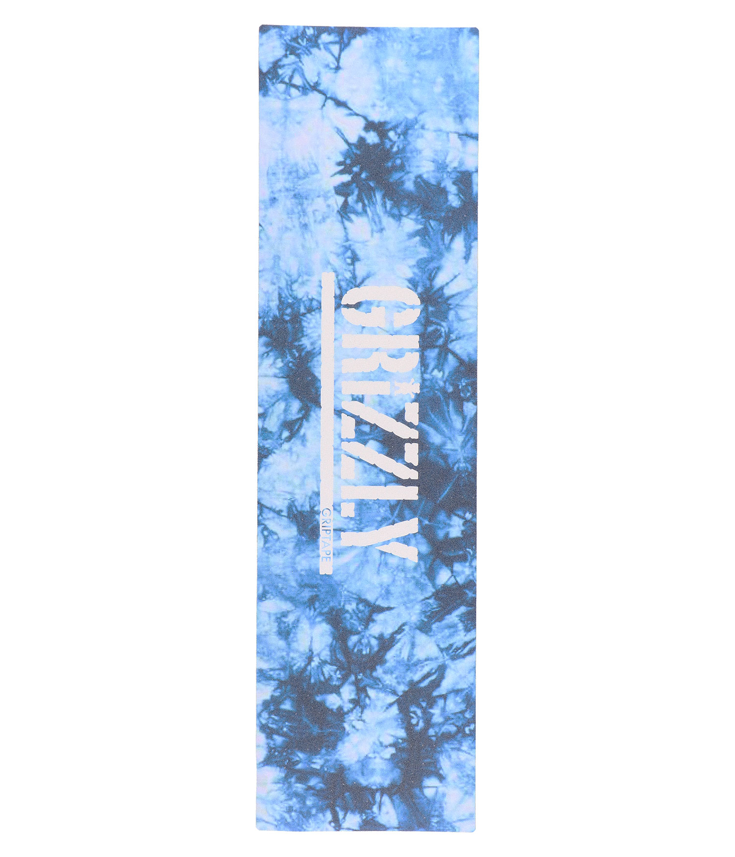 Grizzly Tie Dye Stamp #3 9" Griptape blue