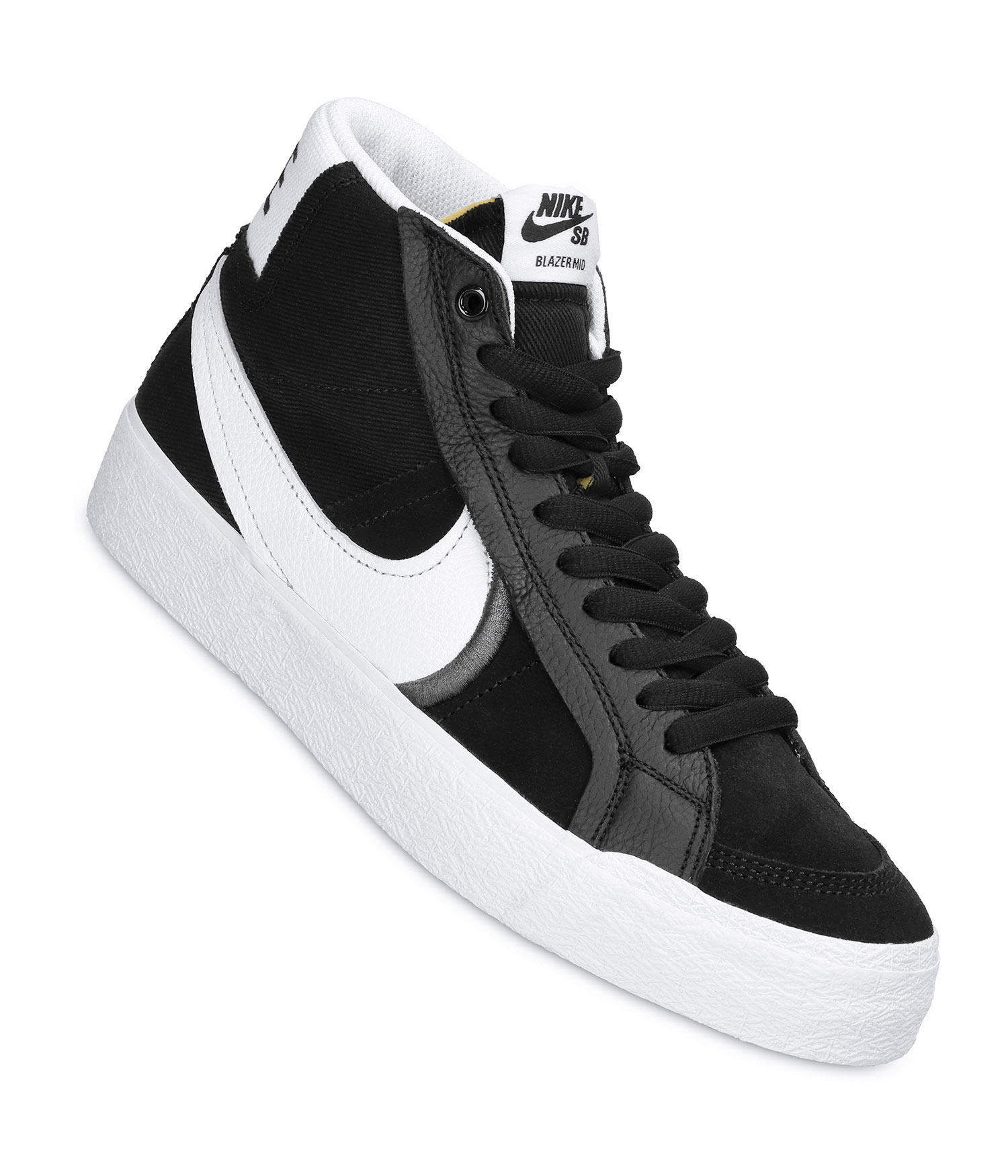 Nike SB Zoom Blazer Mid Premium Plus Schuh black white US 11.5