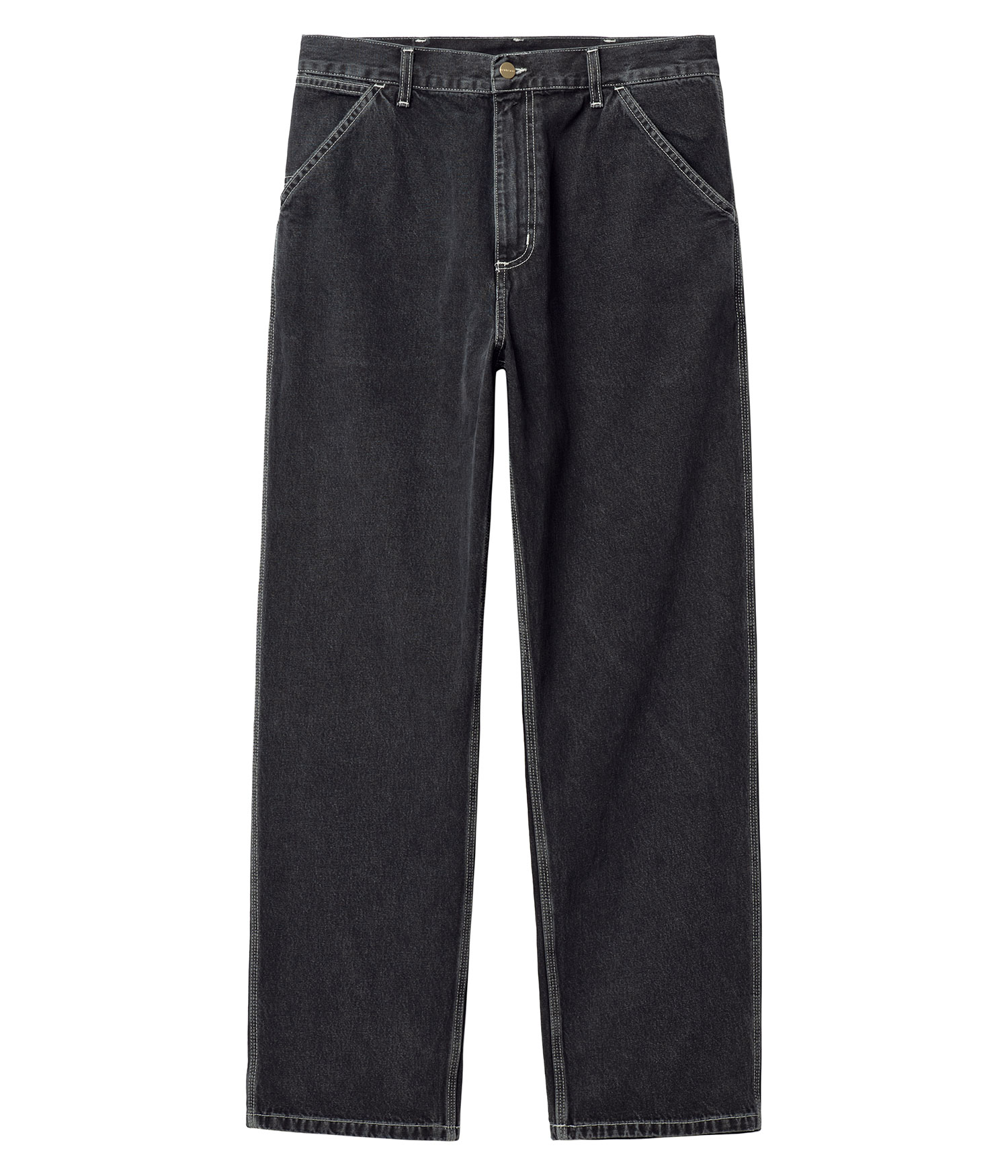 Carhartt WIP Simple Pant Norco Jeans black stone washed Herren W34 L34