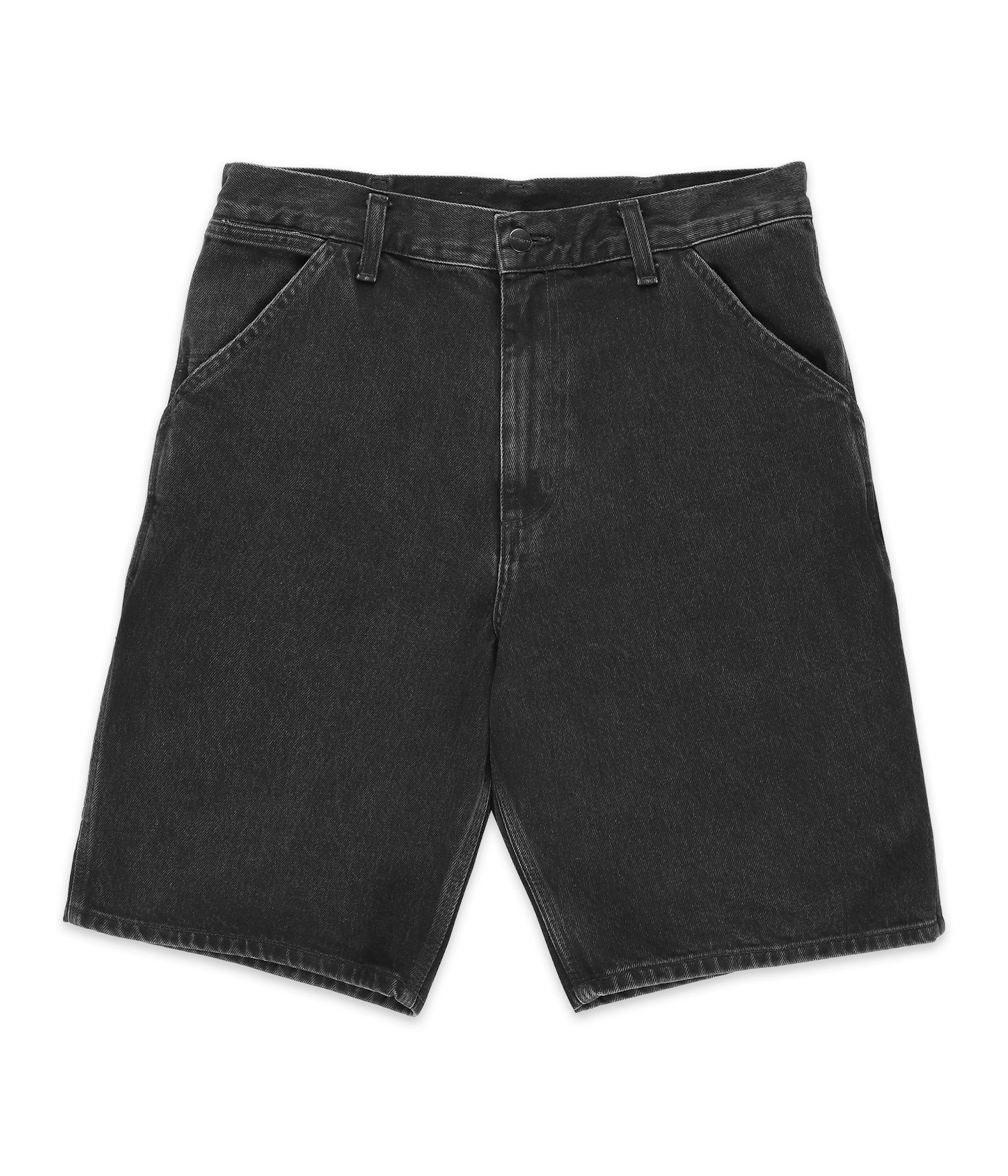 Carhartt WIP Single Knee Smith Shorts black stone washed Herren W31