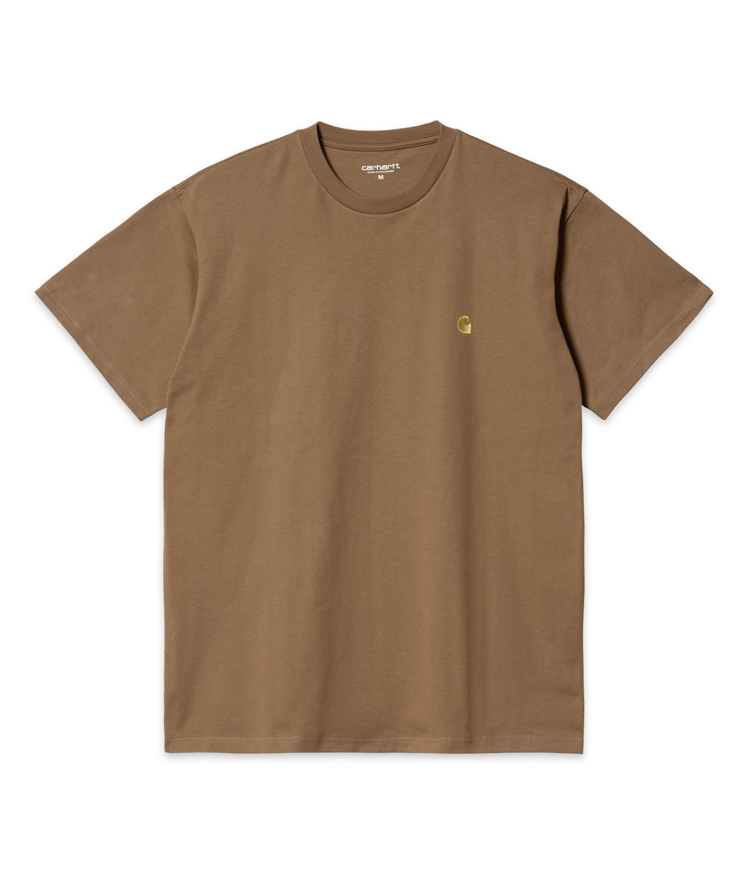 Carhartt WIP Chase T-Shirt hamilton brown gold Herren M