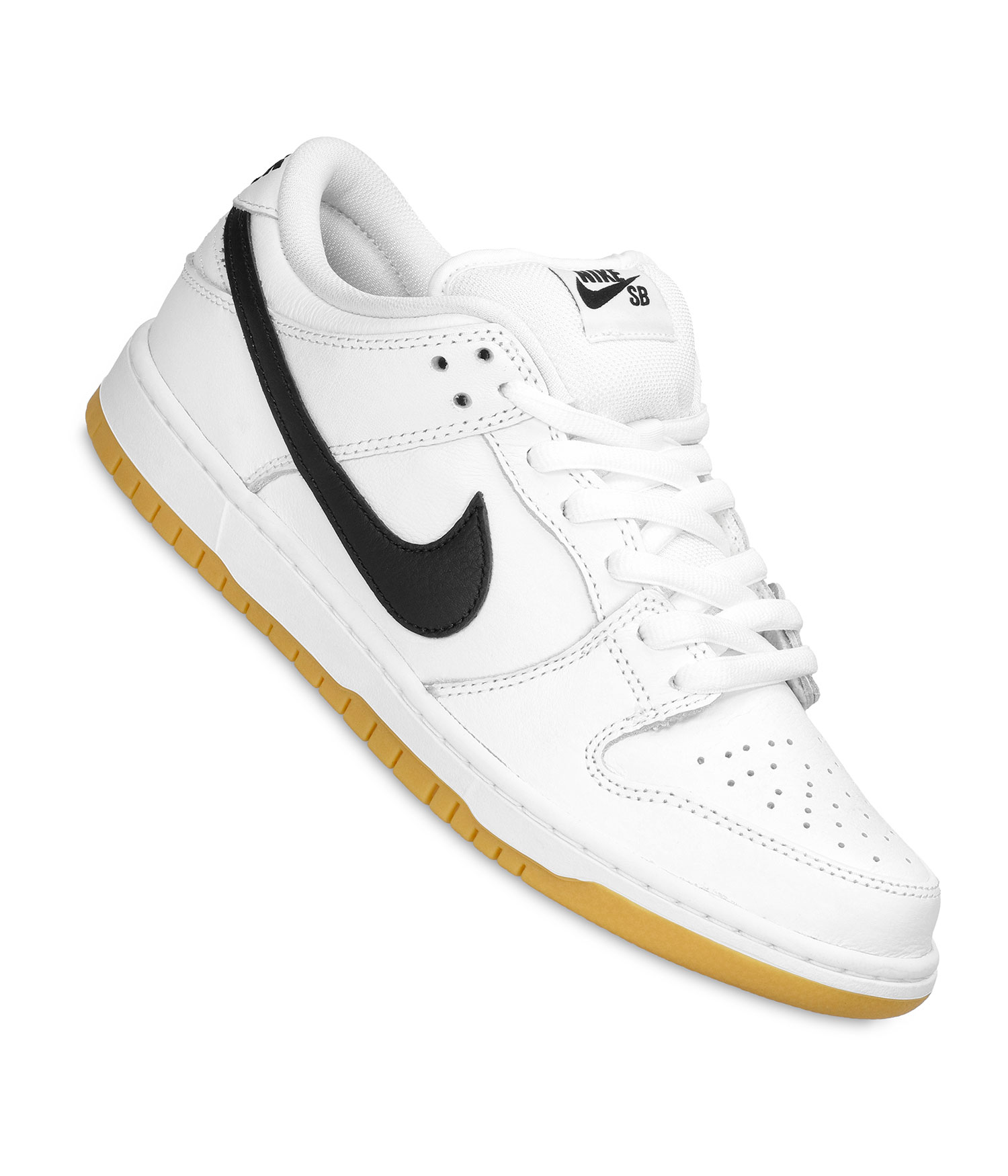 Nike SB Dunk Low Pro Iso Schuh white black white US 14