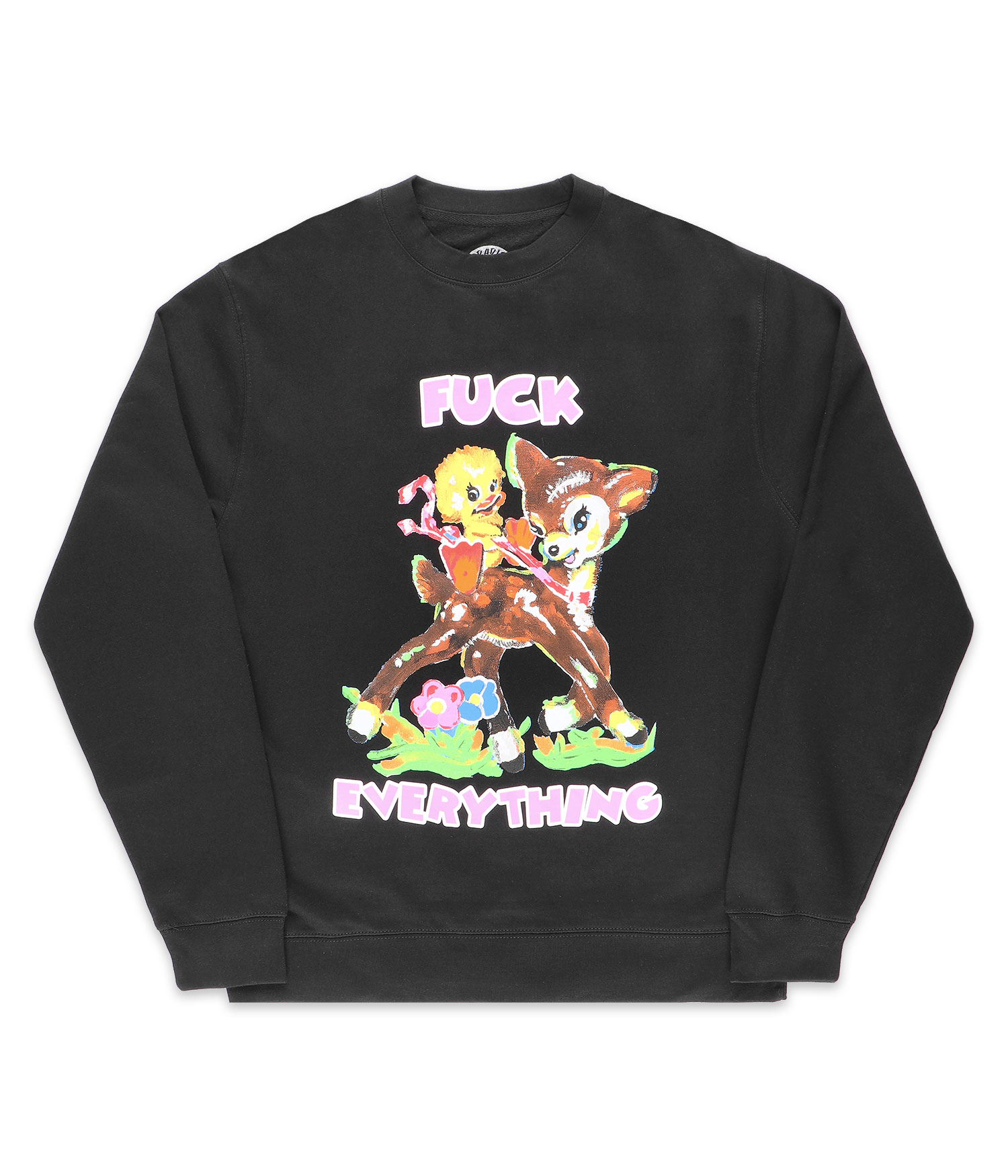 Paradise NYC Fuck Everything Sweatshirt black Herren L