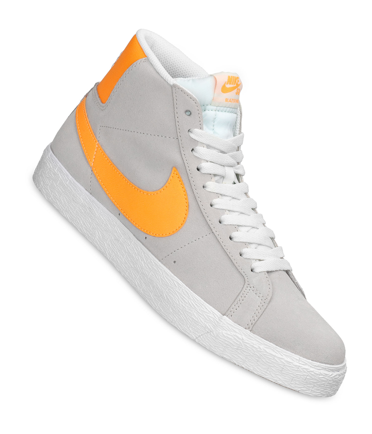 Nike SB Zoom Blazer Mid Schuh summit white laser orange US 9
