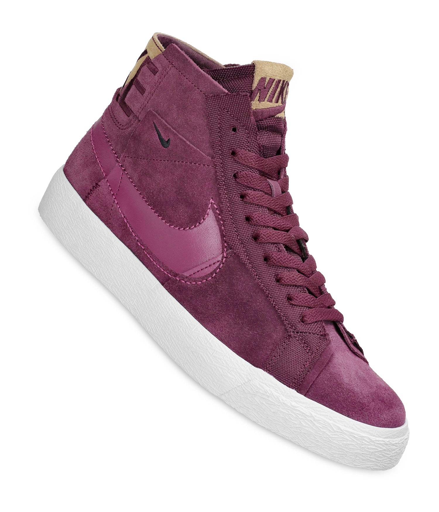 Nike SB Zoom Blazer Mid Premium Schuh night maroon rosewood US 11.5