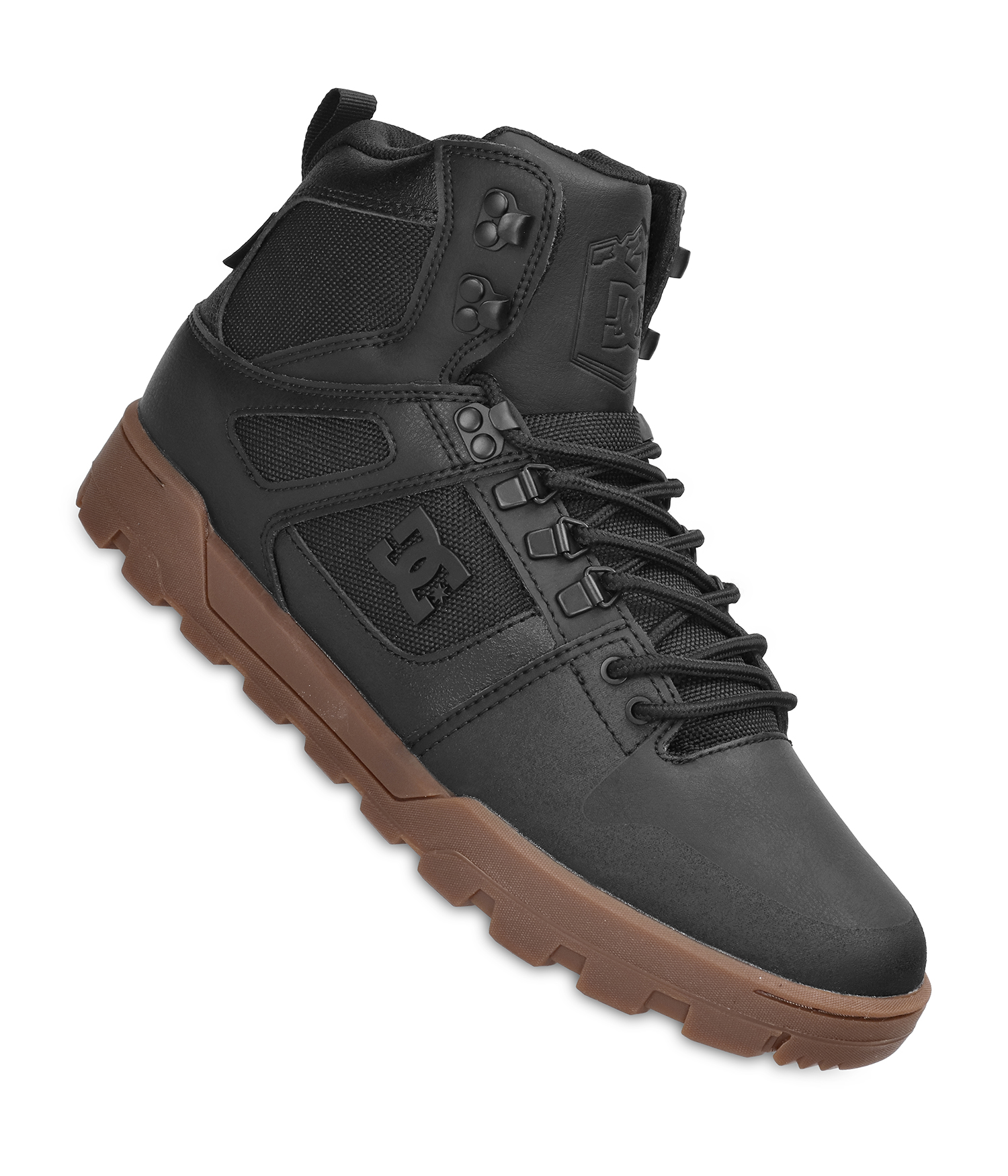 DC Pure High Top WR Schuh black gum Herren US 8
