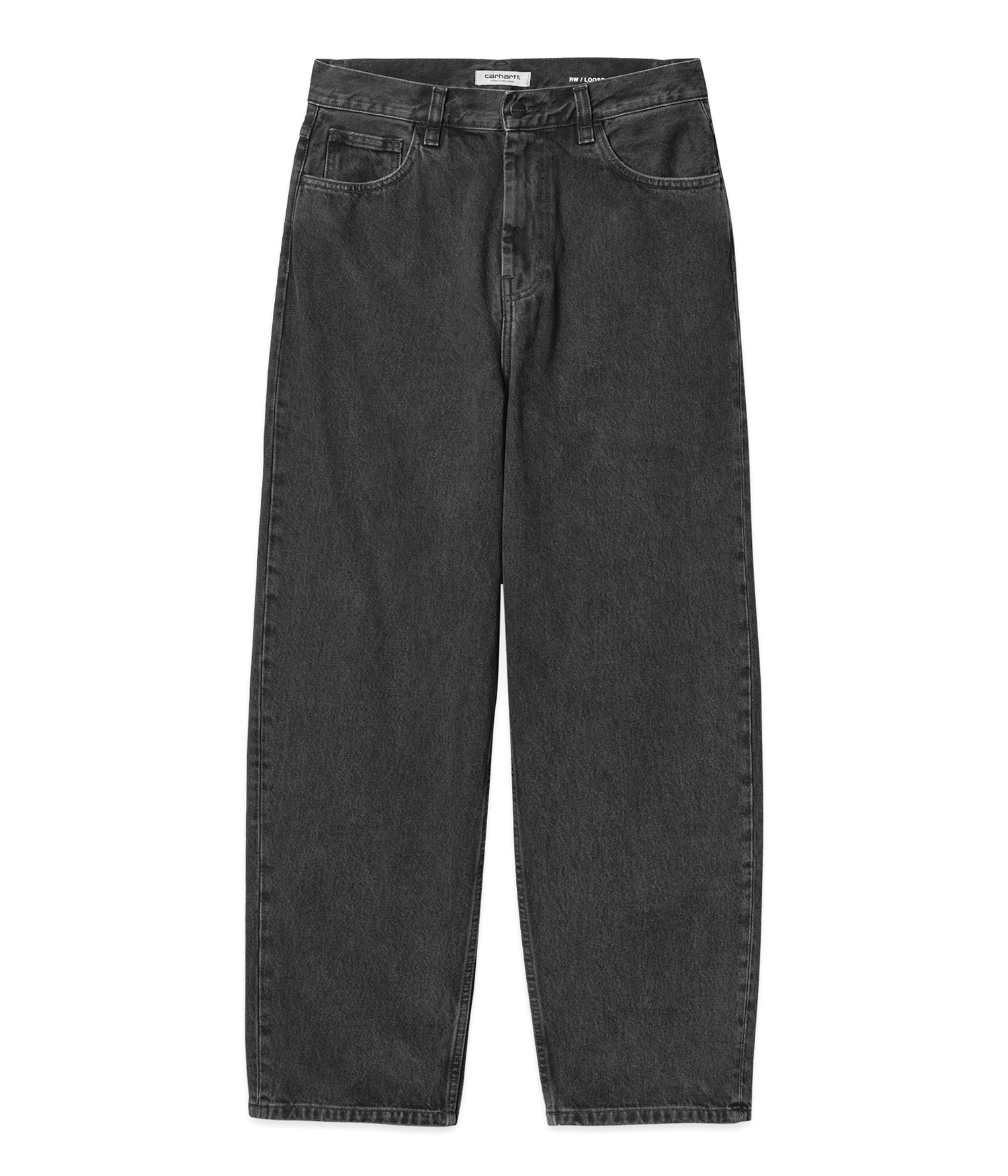 Carhartt WIP W' Brandon Pant Smith Hose black stone washed Damen M