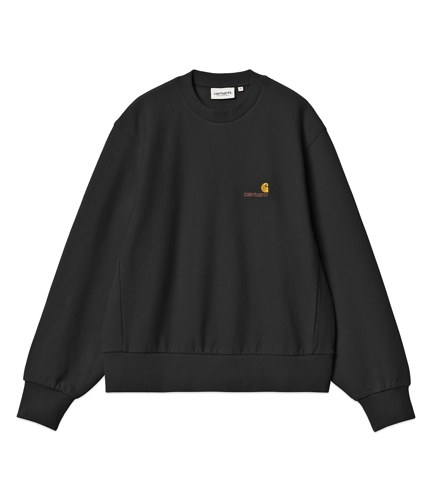 Carhartt WIP W' American Script Sweatshirt black Damen S