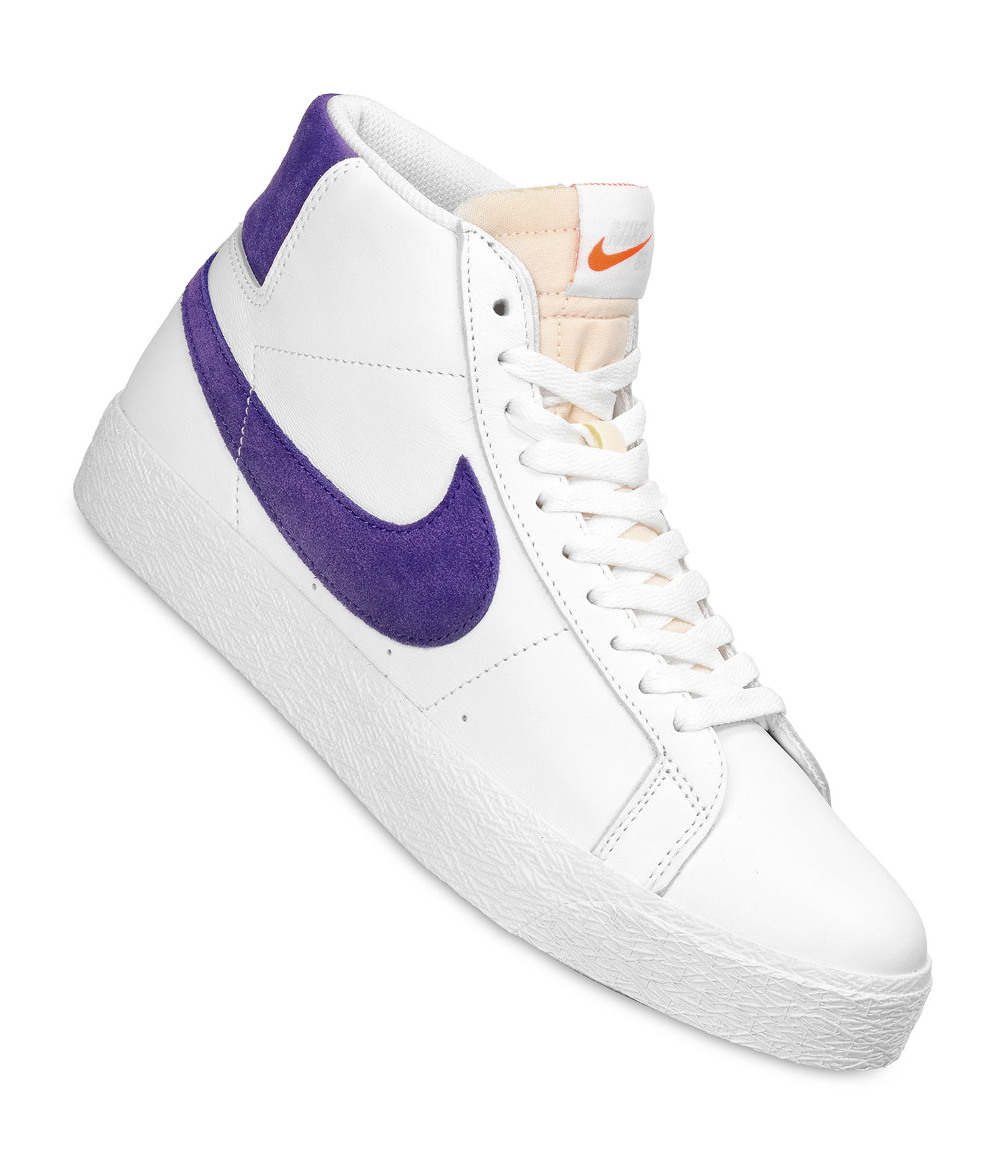 Nike SB Zoom Blazer Mid Iso Schuh white court purple US 8.5