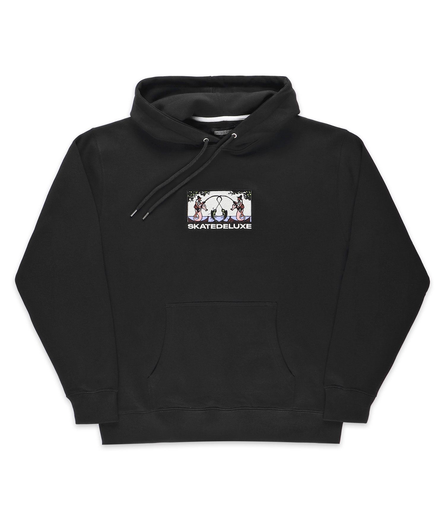 skatedeluxe Fisherman Organic Hoodie black Herren M