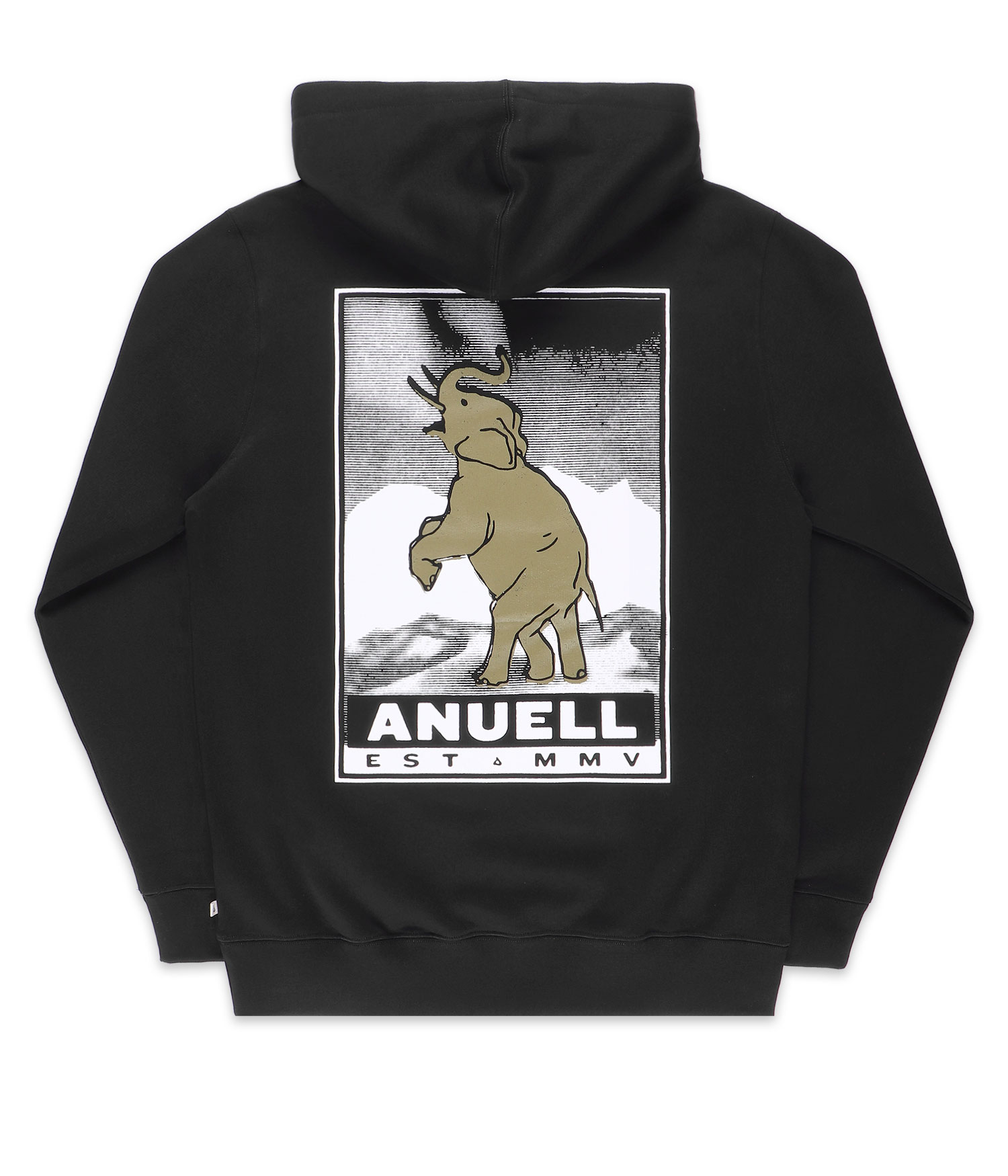 Anuell Benjor Organic Hoodie black Herren S