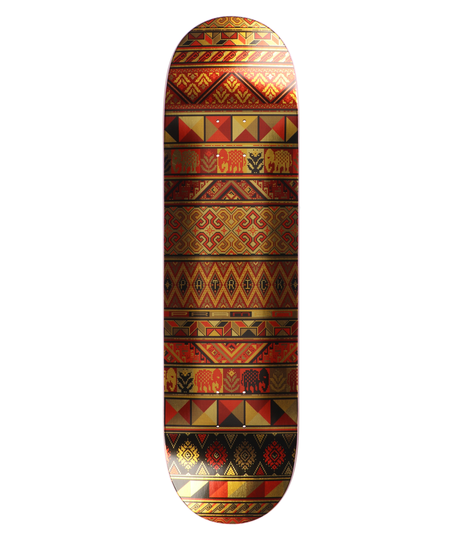Real Praman Pro Silk Road Foil LTD 8.38" Skateboard Deck multi