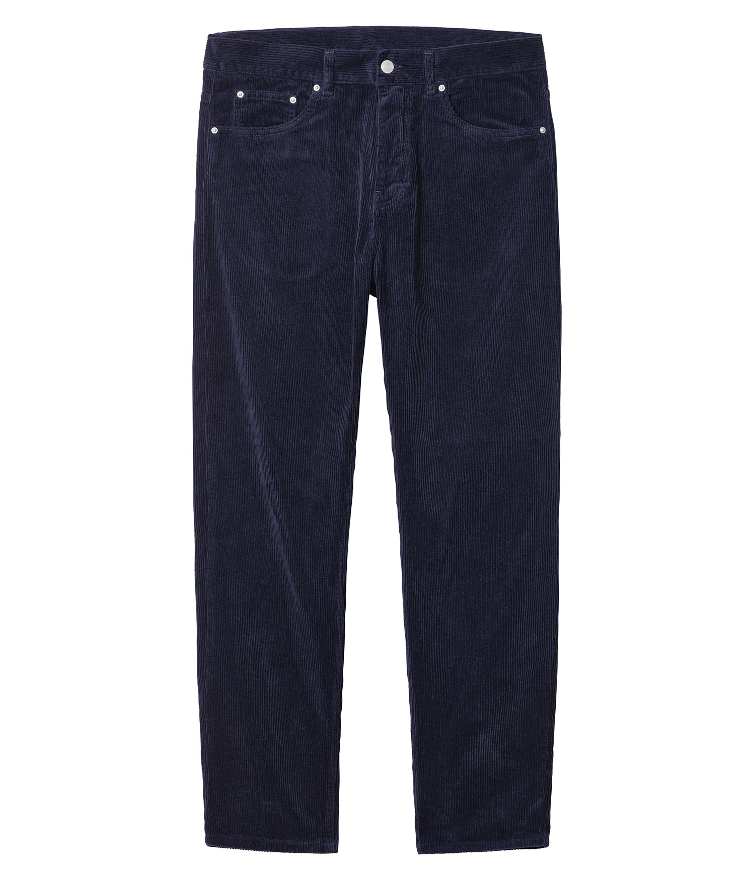 Carhartt WIP Newel Pant Ford Corduroy Hose dark navy rinsed Herren W36