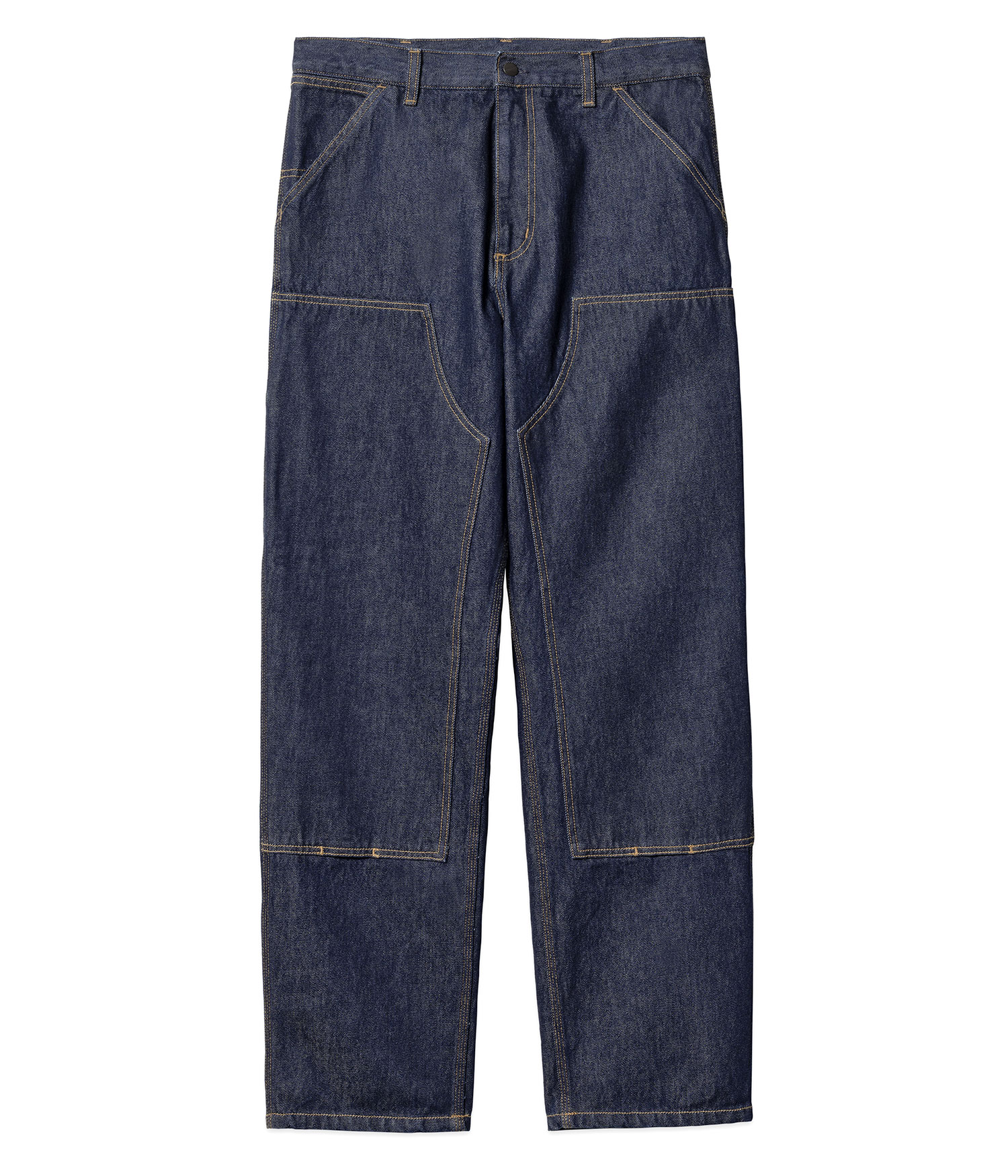 Carhartt WIP Double Knee Hose blue rinsed Herren W38 L32