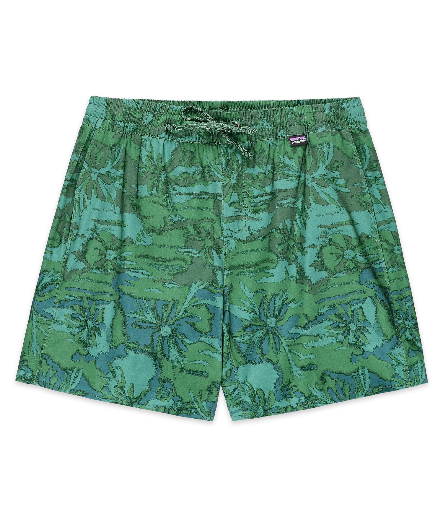 Patagonia Hydropeak Volley 16" Boardshorts cliffs and coves conifer green Herren XS