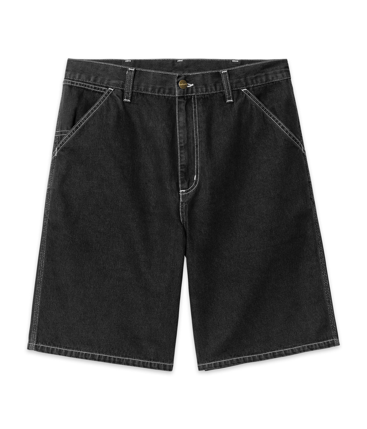Carhartt WIP Simple Norco Shorts black stone washed Herren W30