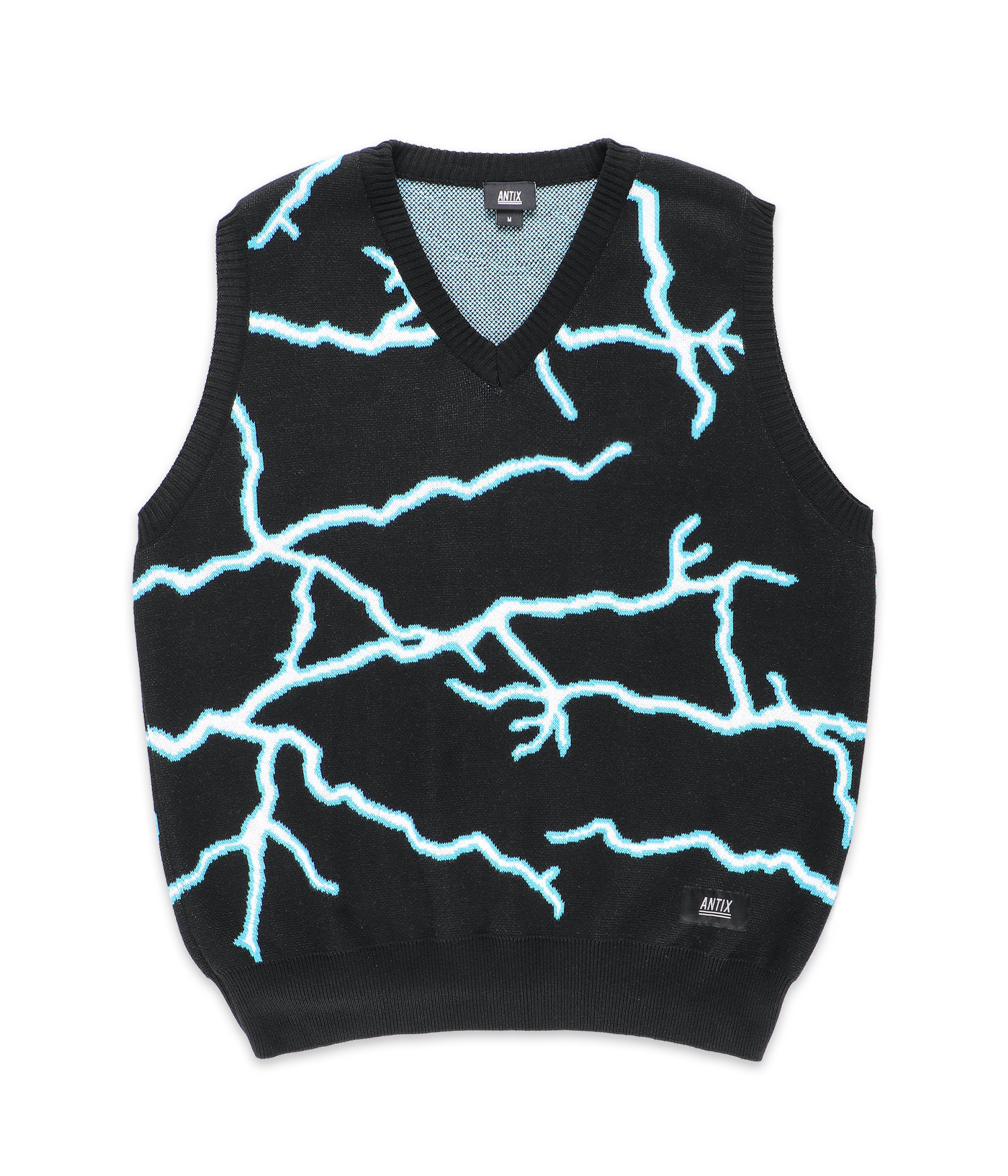 Antix Tormenta Organic Knit Weste black Herren S